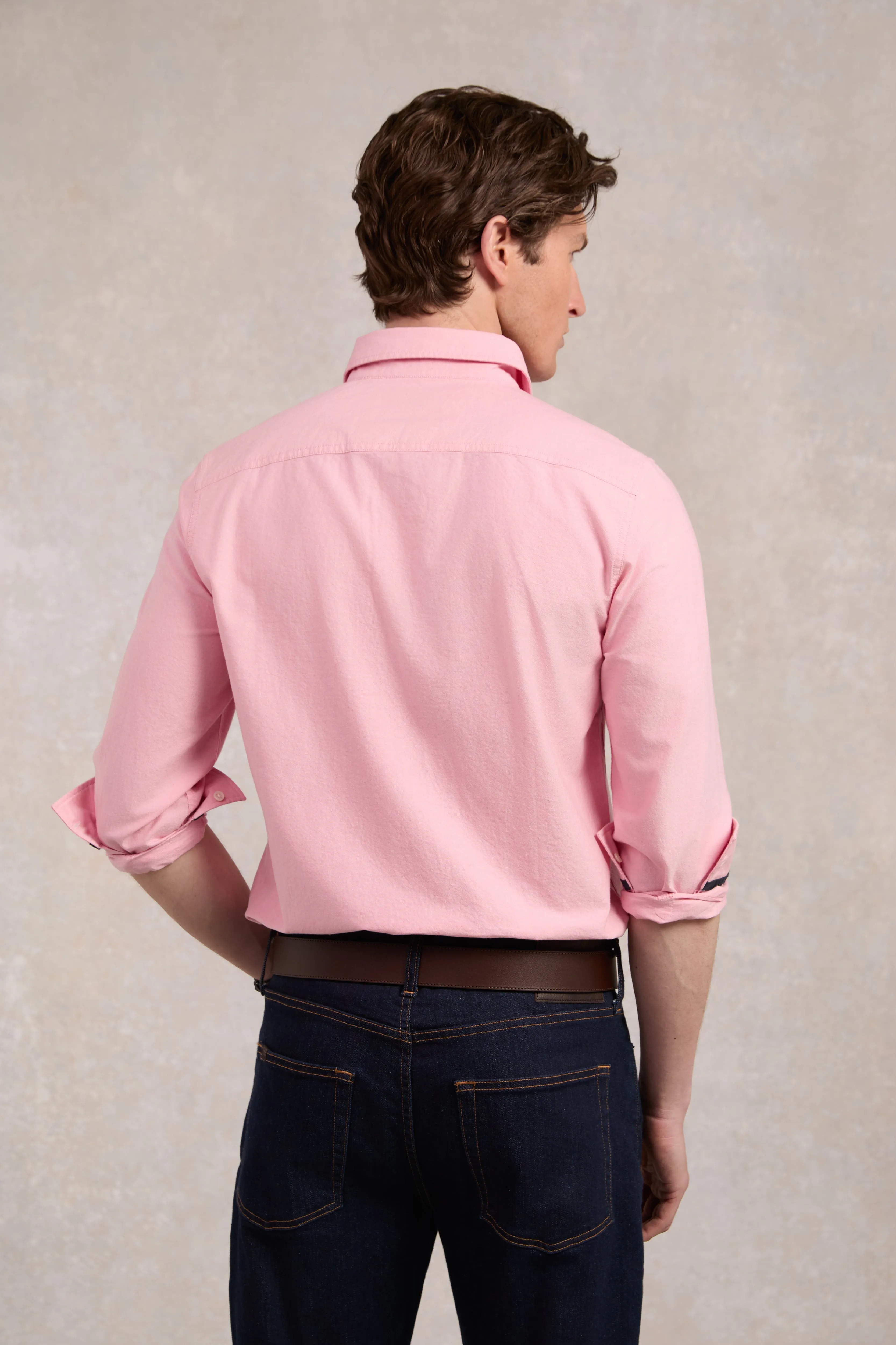 Men's Classic Oxford Shirt (Soft Pink) sold by Holland Cooper product image thumbnail 5