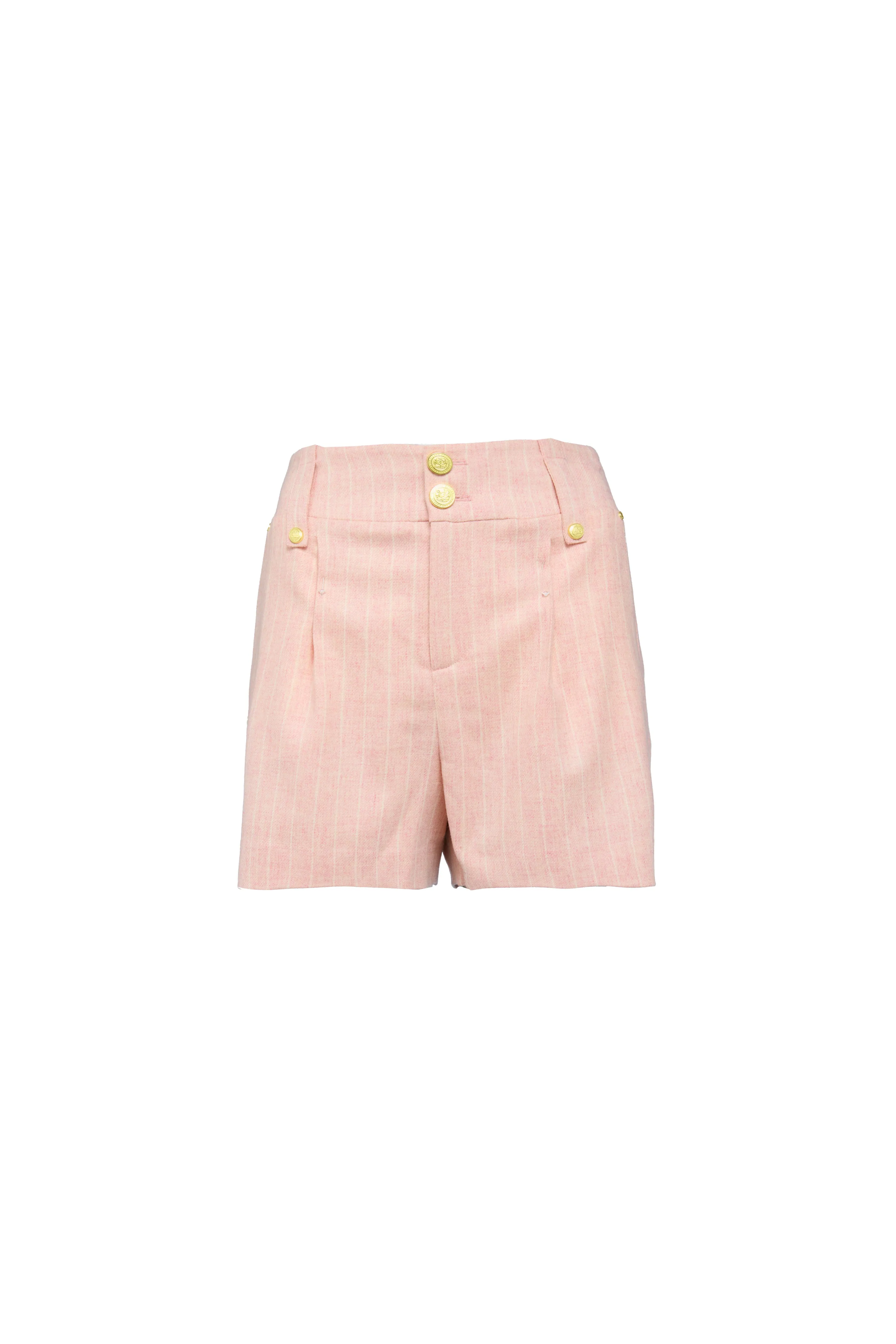Luxe Tailored Short (Pink Chalk Pinstripe) sold by Holland Cooper product image thumbnail 4