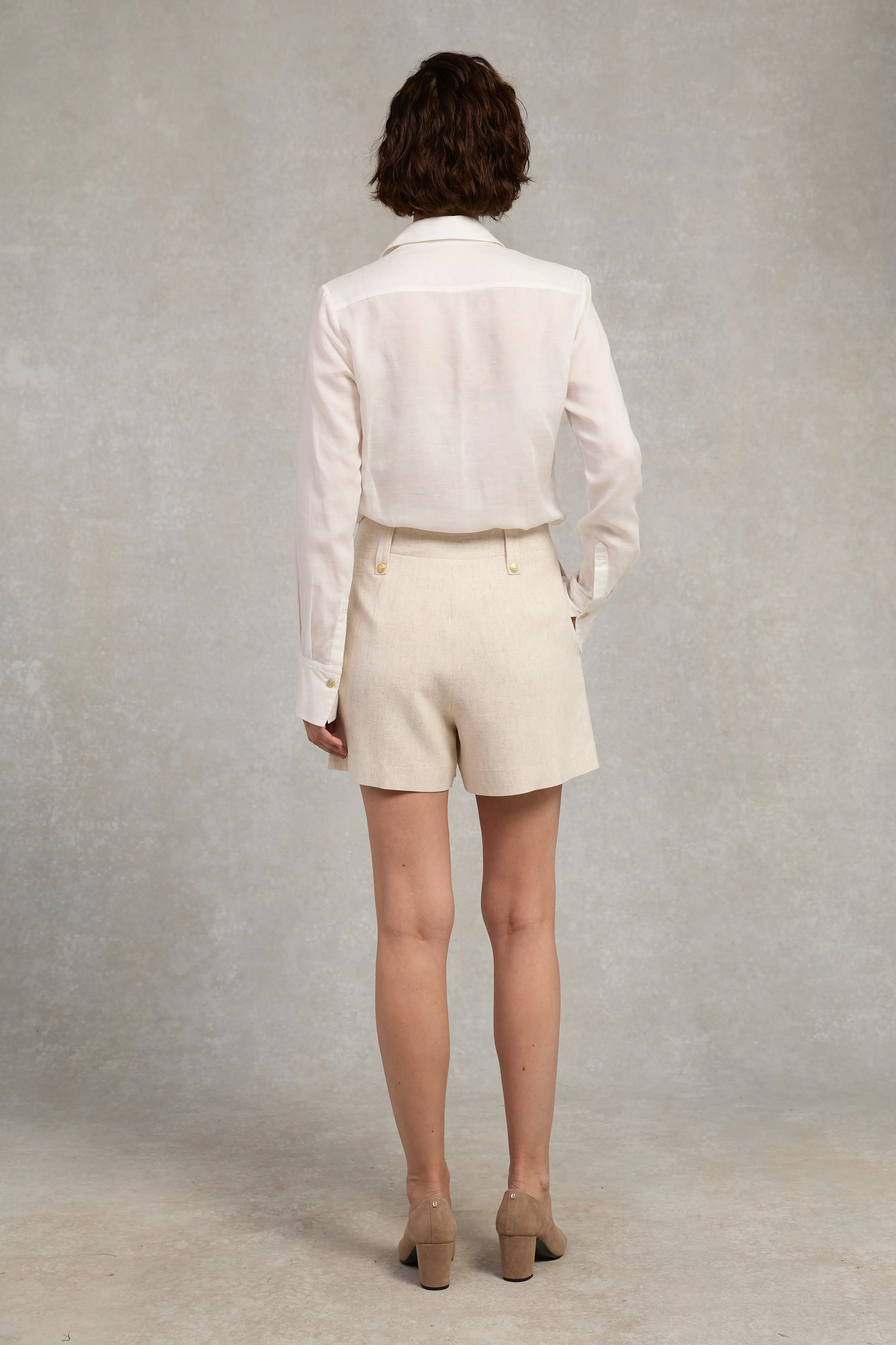 Tailored Short (Natural Linen) sold by Holland Cooper product image thumbnail 5