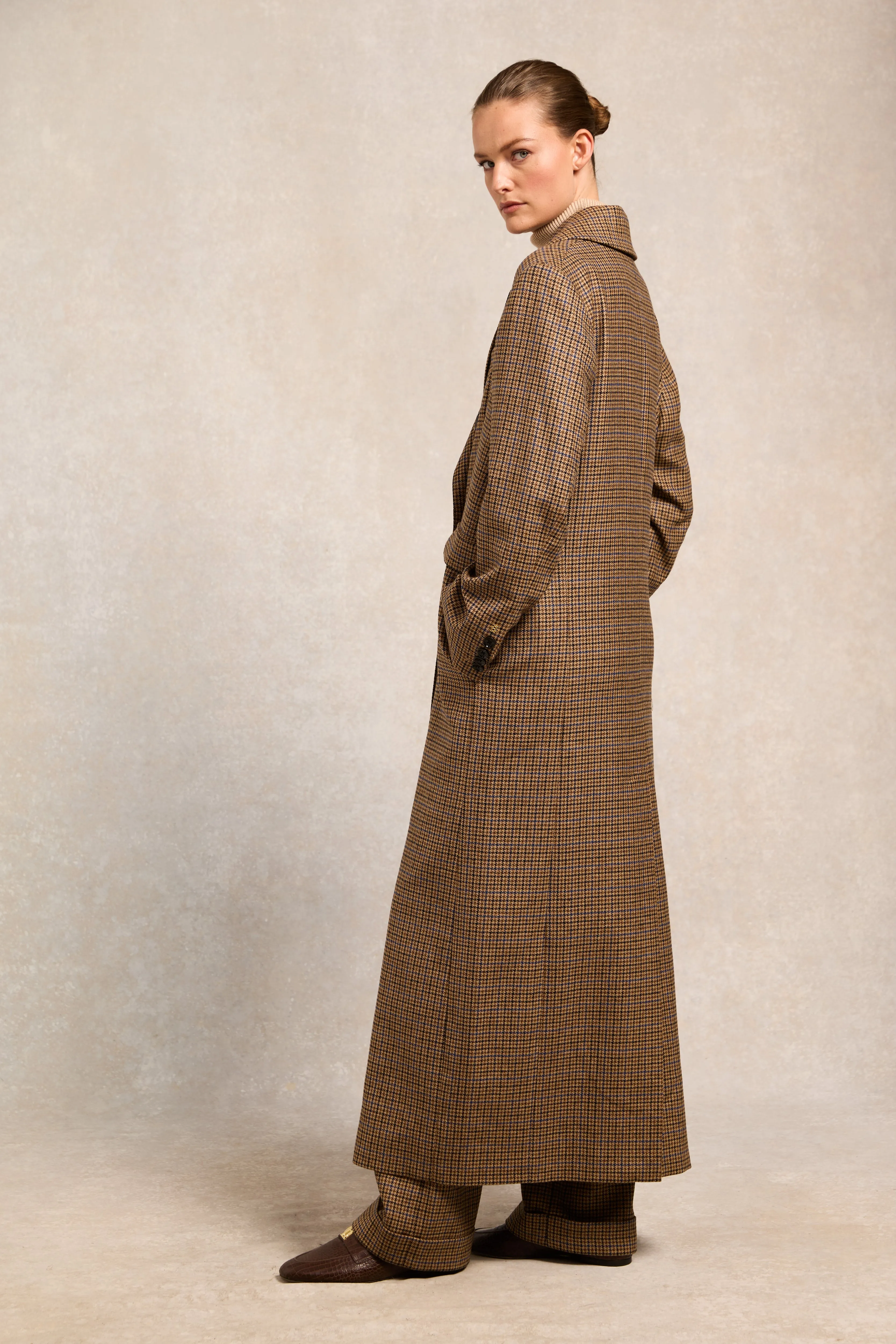 Belgravia Overcoat (Abbot Check Tweed) sold by Holland Cooper product image thumbnail 2
