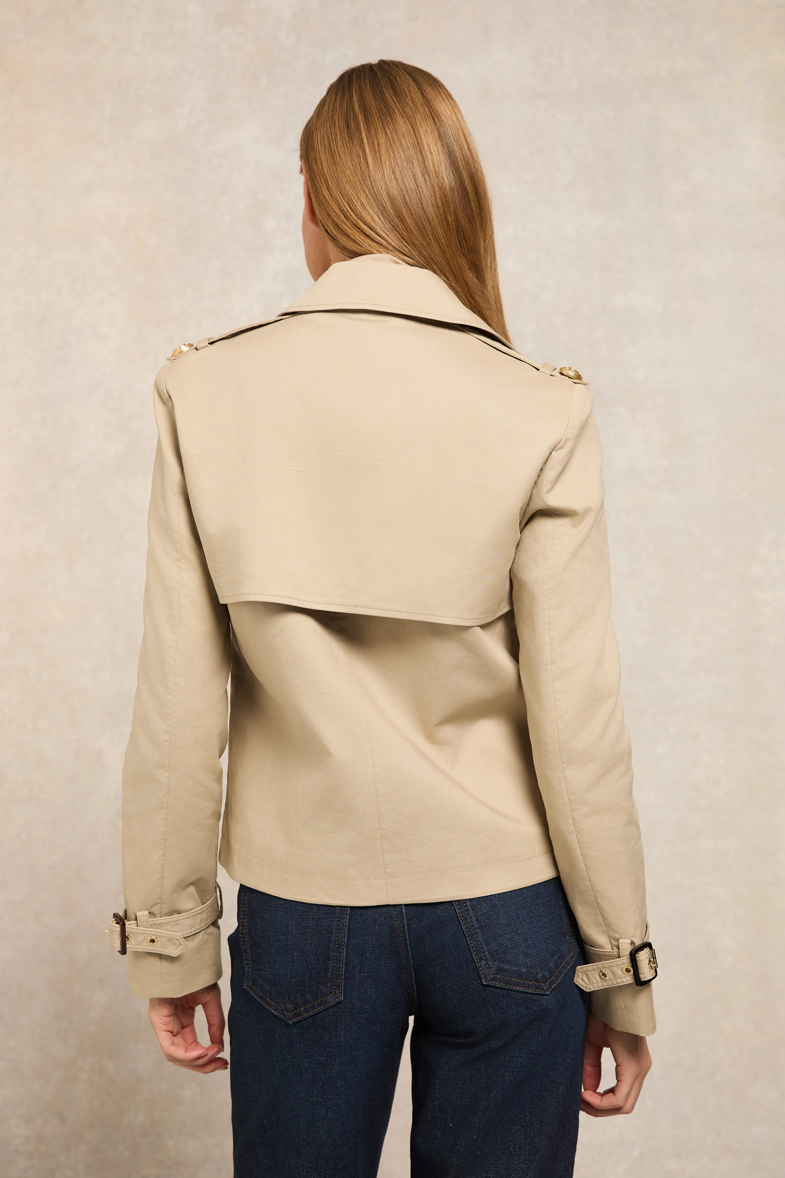 Buckley Trench Jacket (French Grey) sold by Holland Cooper product image thumbnail 5