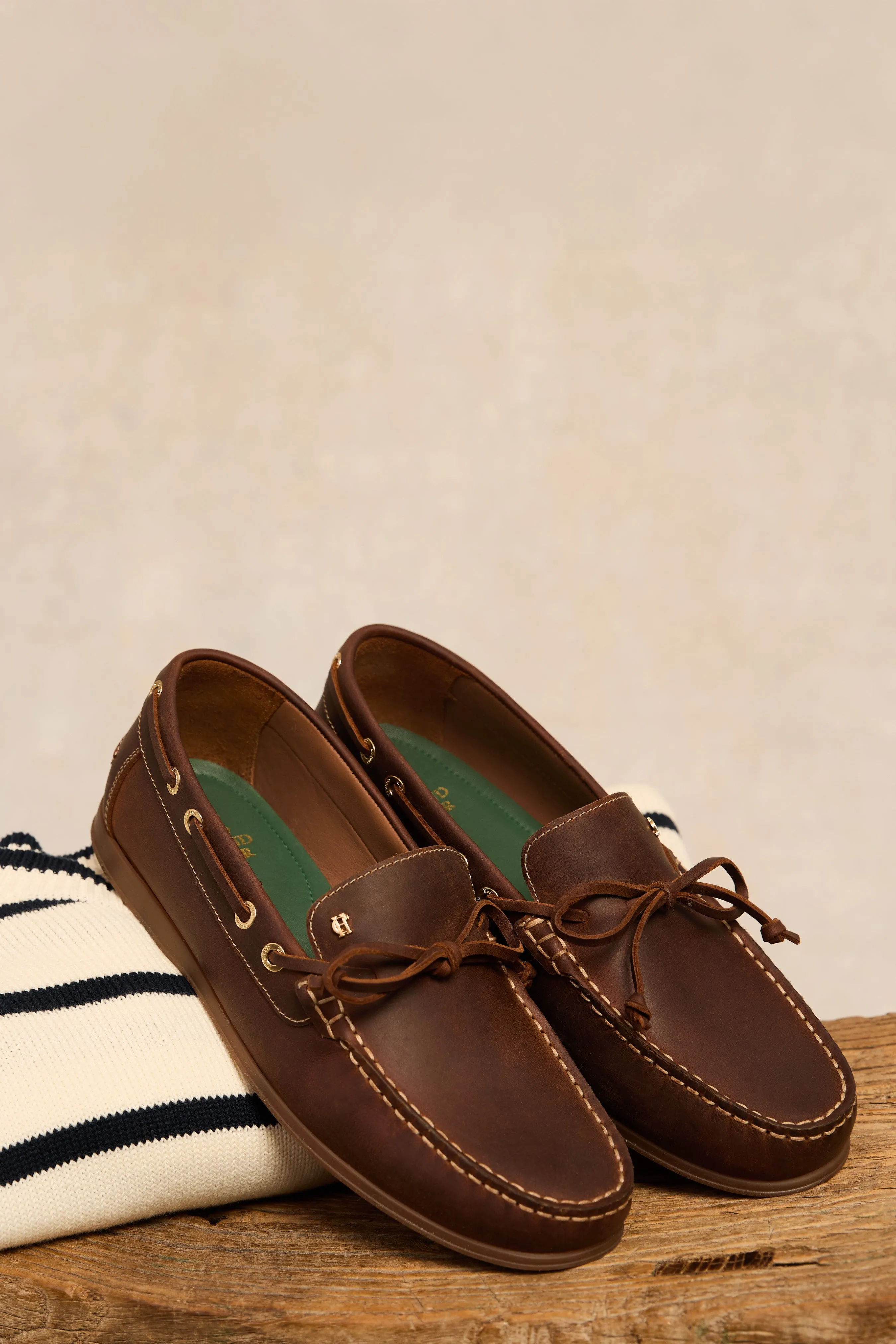 Deck Shoe (Chestnut) sold by Holland Cooper