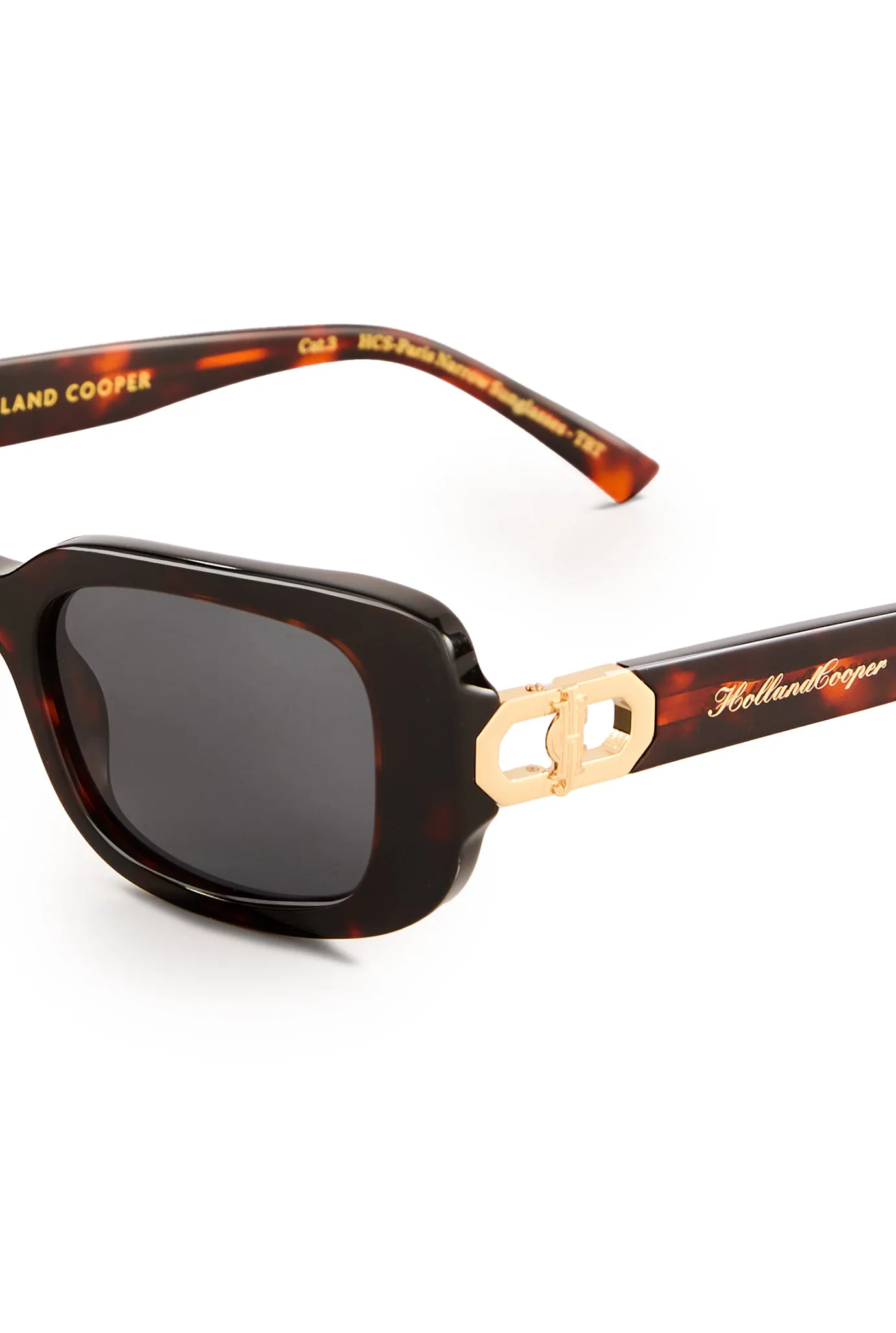 Paris Narrow Sunglasses (Tortoiseshell) sold by Holland Cooper product image thumbnail 4