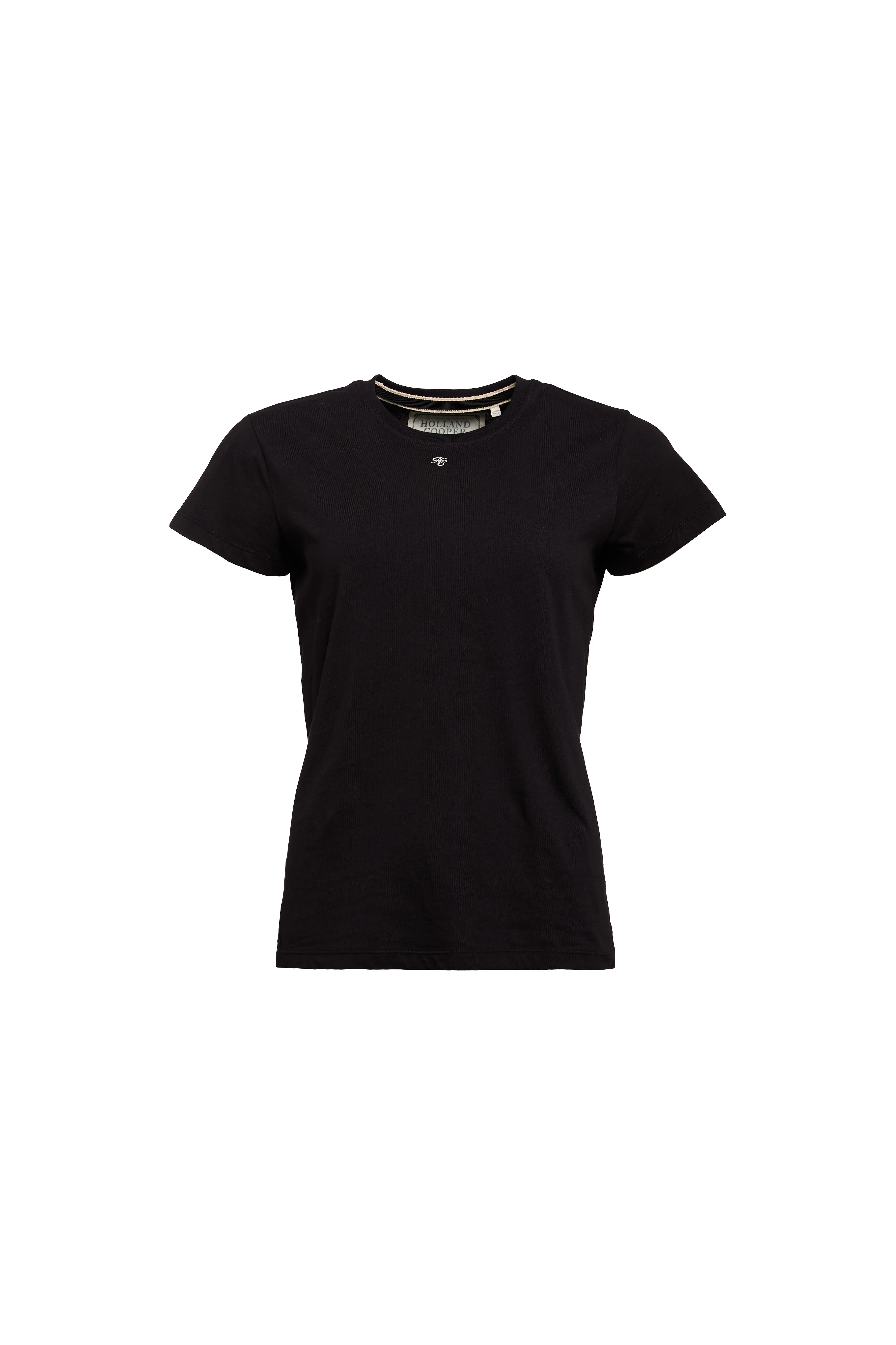 Monogram Tee (Black) sold by Holland Cooper product image thumbnail 4