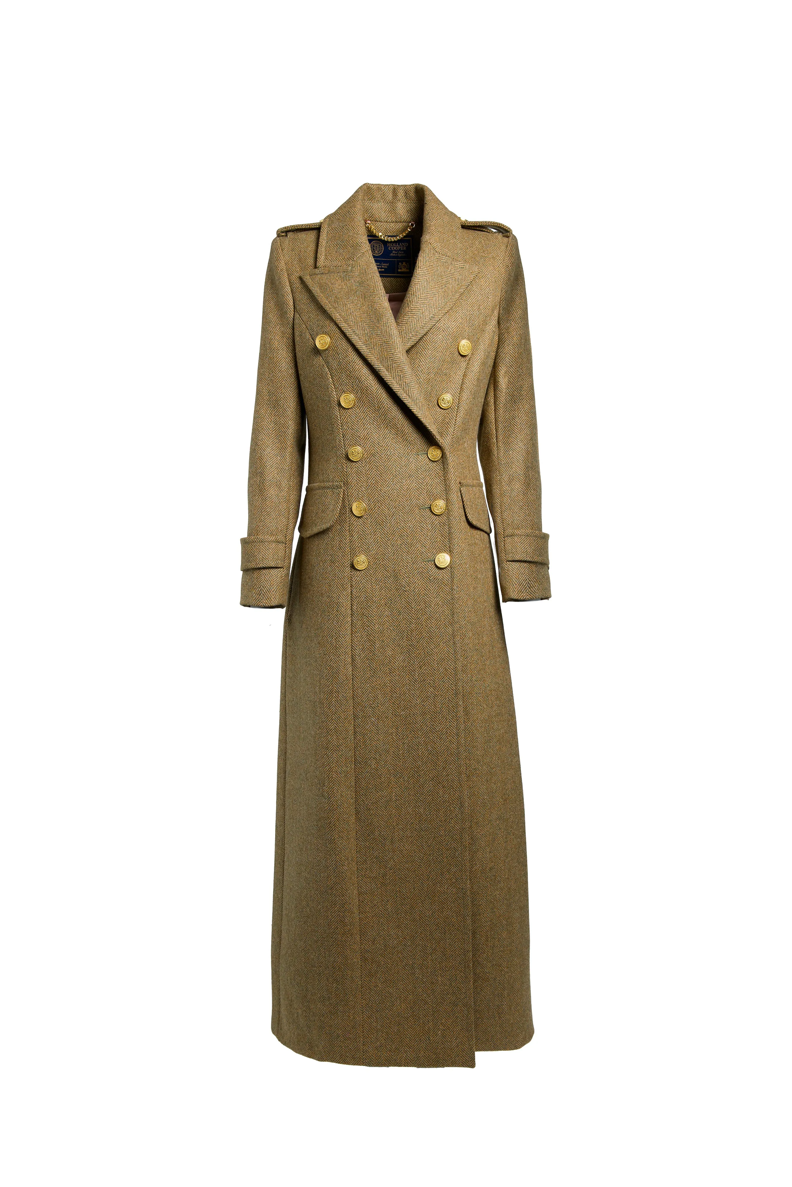 The Great Coat (Moss Herringbone) sold by Holland Cooper product image thumbnail 4