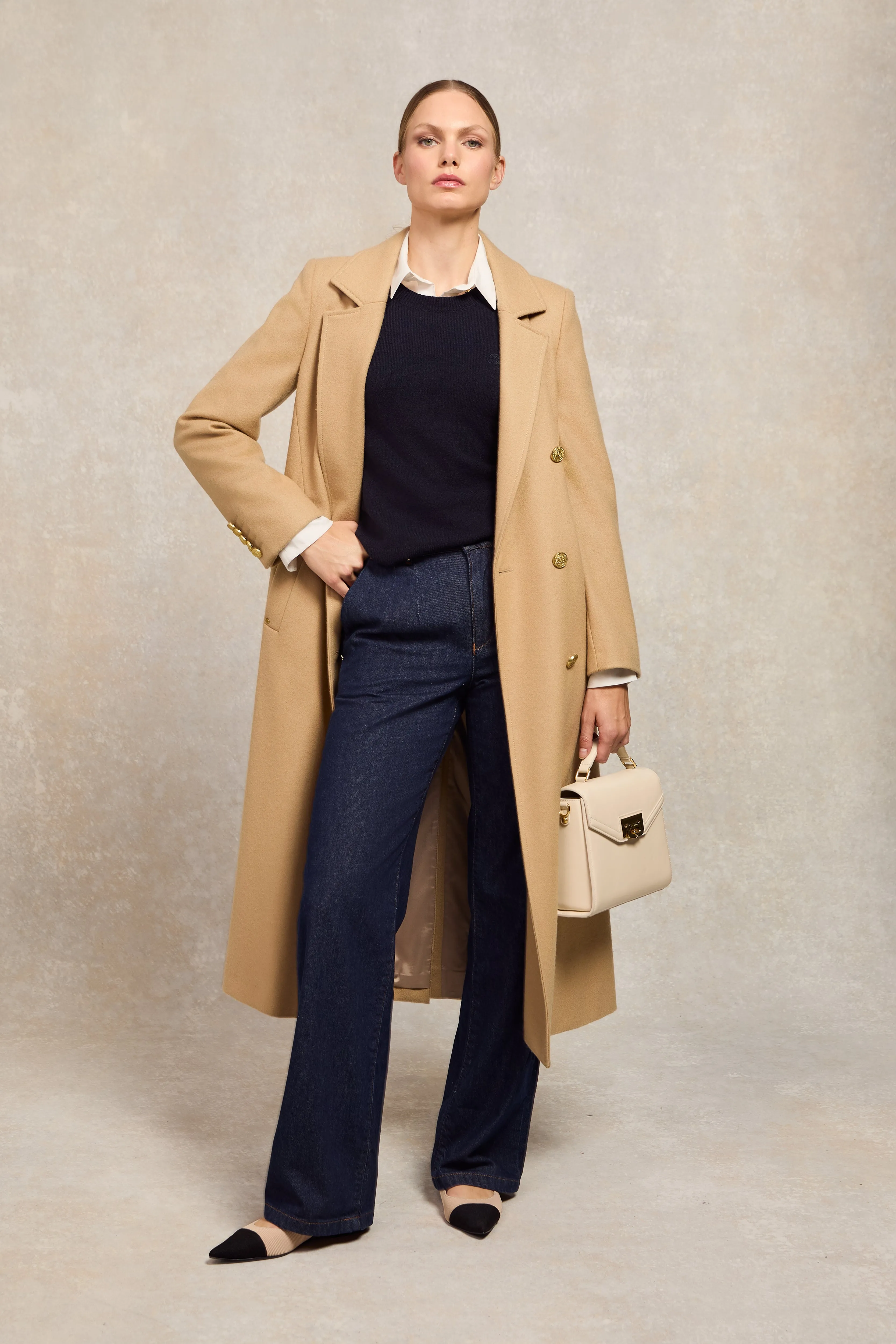 Sarah Crew Neck Knit (Ink Navy) sold by Holland Cooper product image thumbnail 2