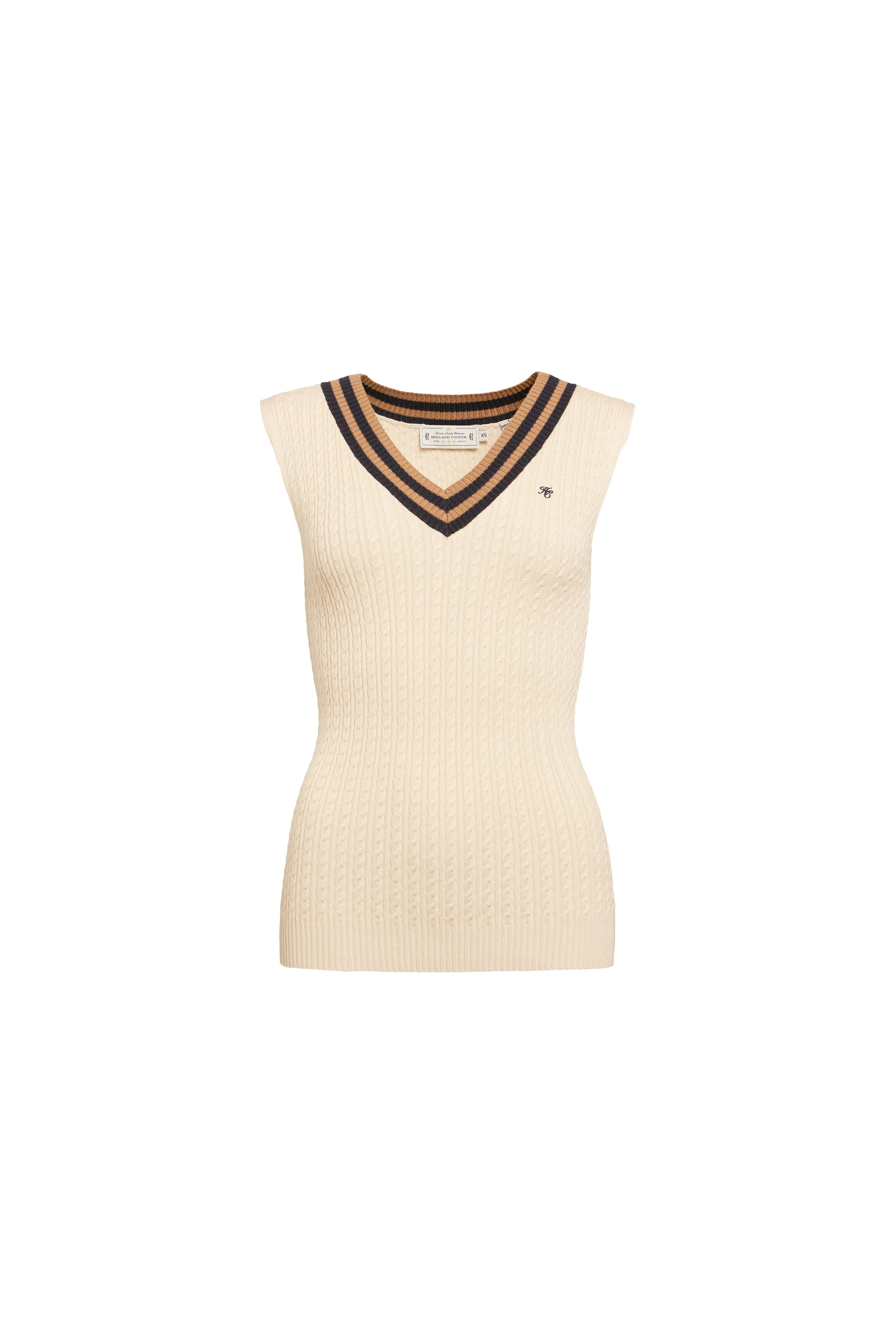Zoe Sleeveless Tank (Almond) sold by Holland Cooper product image thumbnail 4