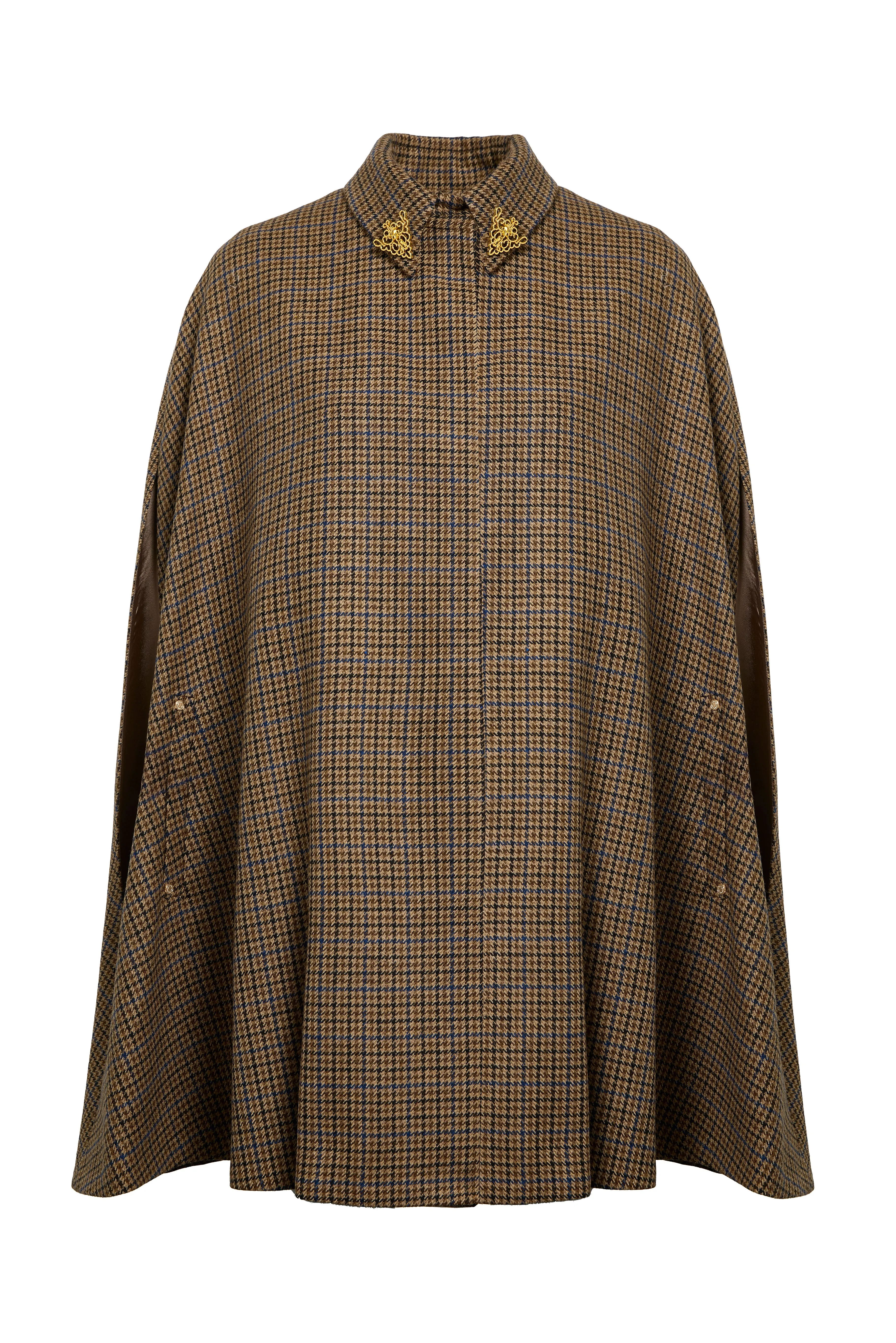 Knightsbridge Cape (Abbot Check Tweed) sold by Holland Cooper product image thumbnail 3