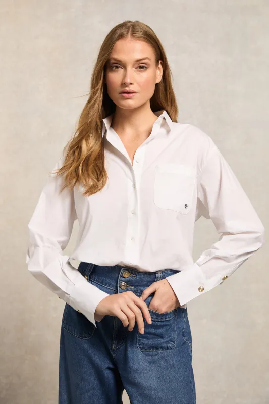 Eleanor Shirt (White) made by Holland Cooper