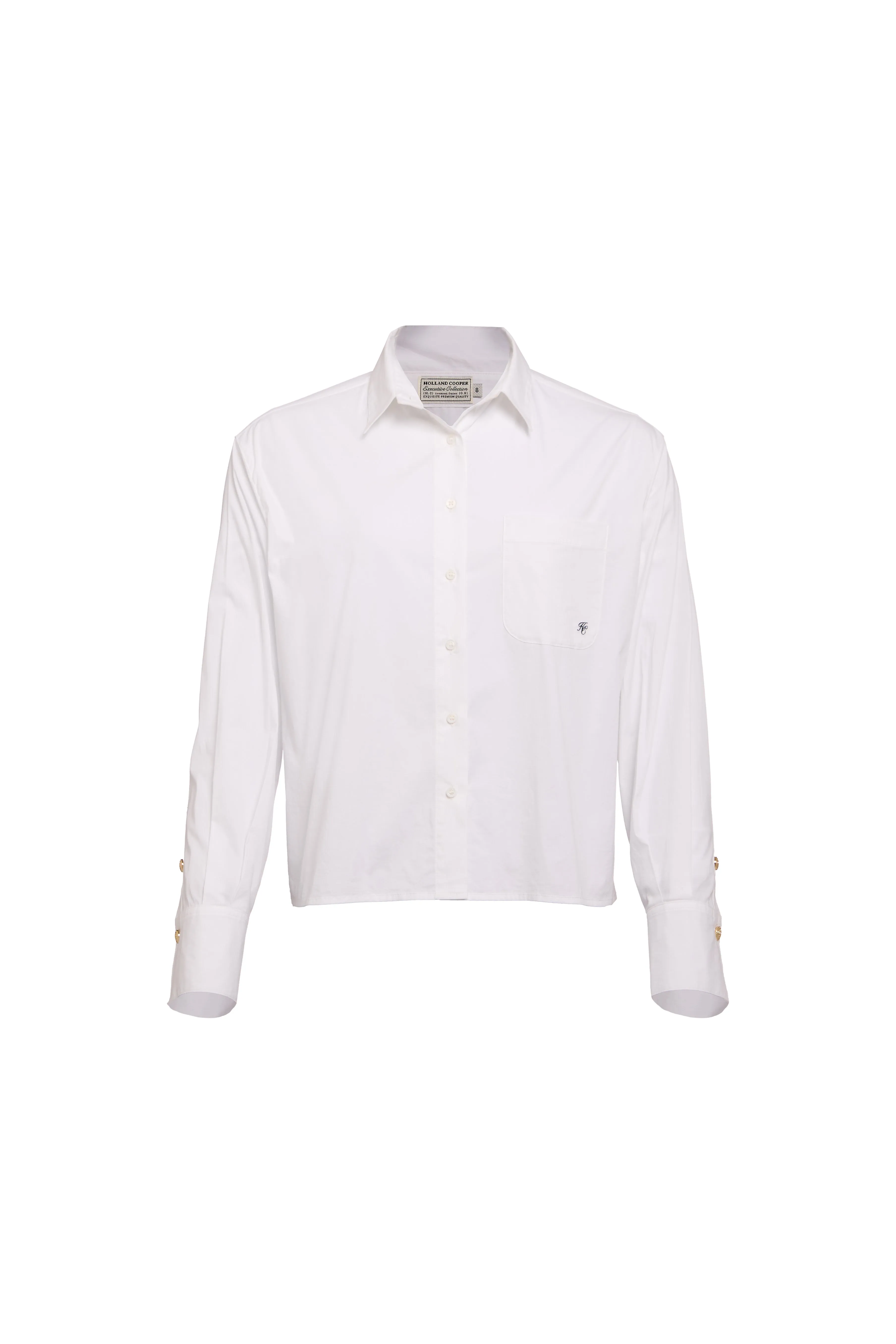 Eleanor Shirt (White) sold by Holland Cooper product image thumbnail 4