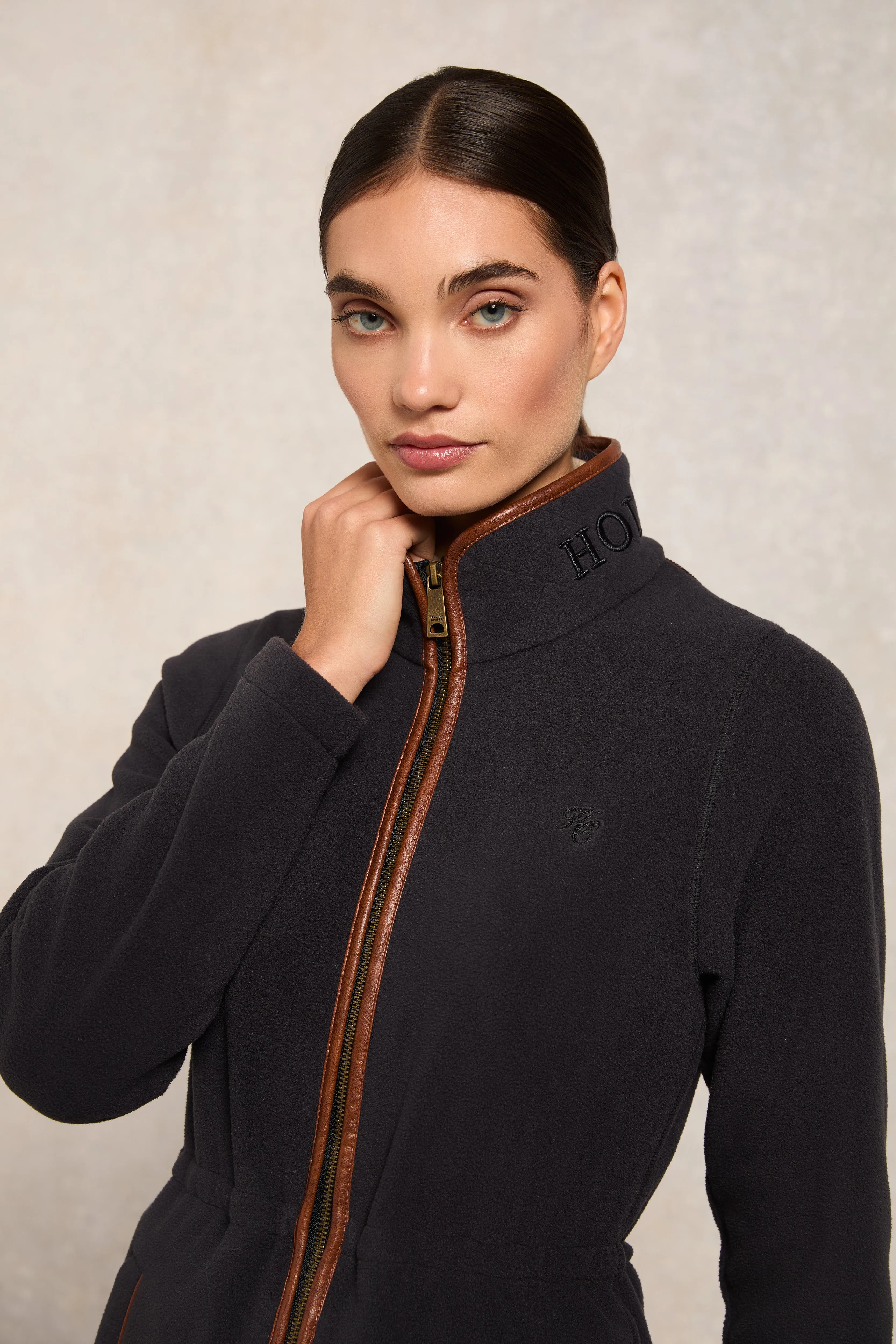 Country Longline Fleece (Ink Navy) sold by Holland Cooper product image thumbnail 3