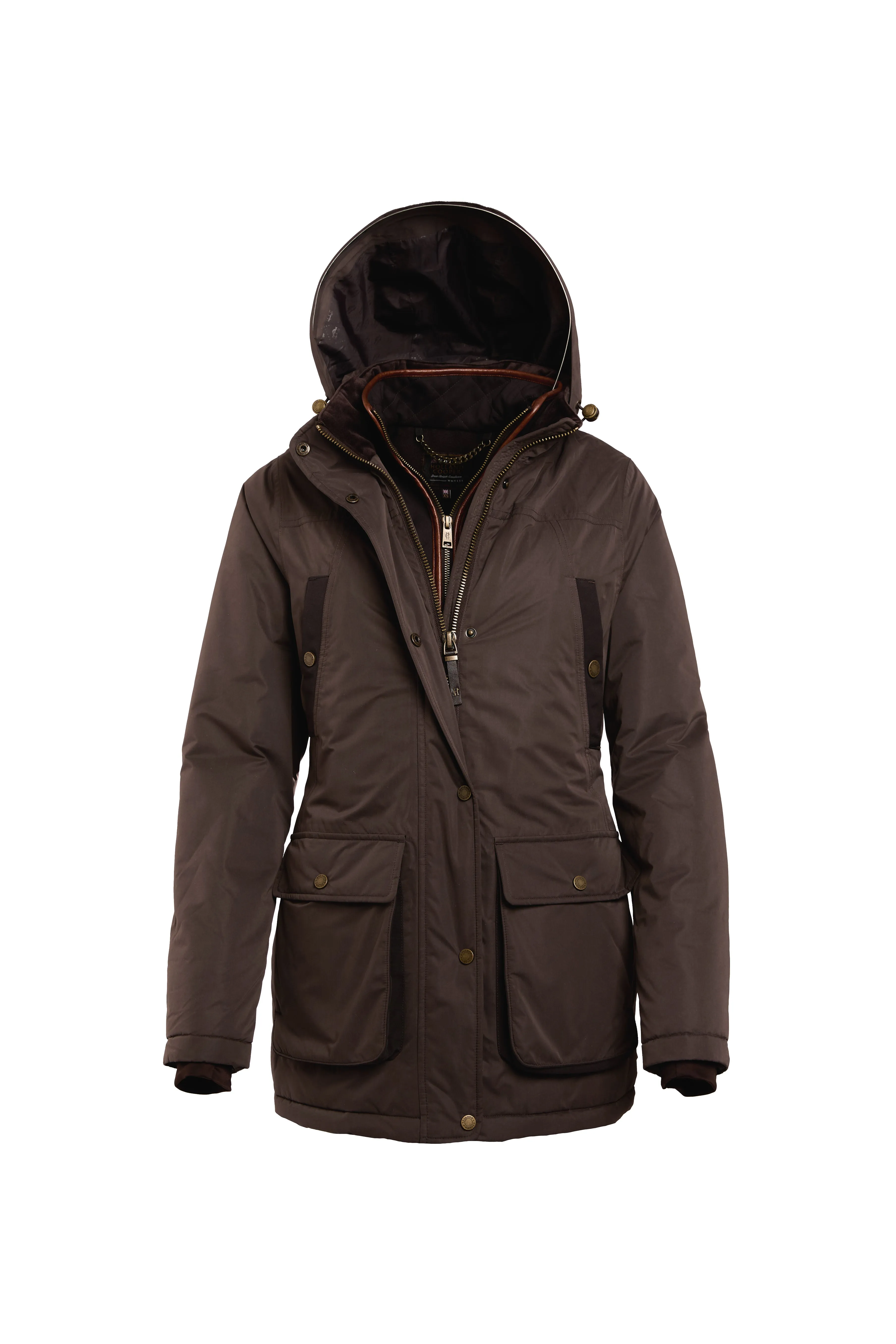 Stamford Country Coat (Chocolate) sold by Holland Cooper product image thumbnail 4