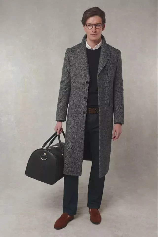 The Fairford Coat (Ebony Herringbone) sold by Holland Cooper product image thumbnail 5