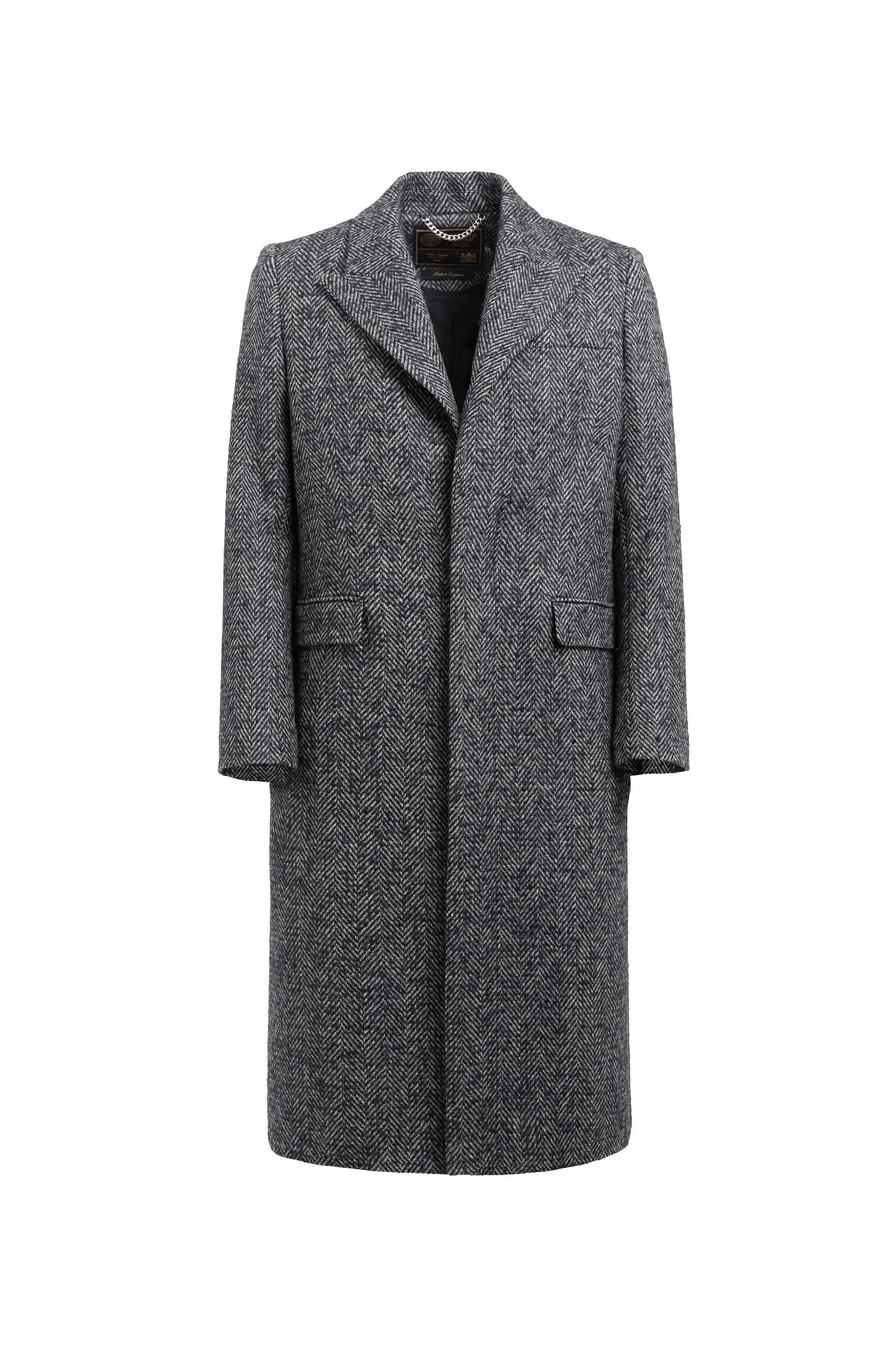 The Fairford Coat (Ebony Herringbone) sold by Holland Cooper product image thumbnail 4