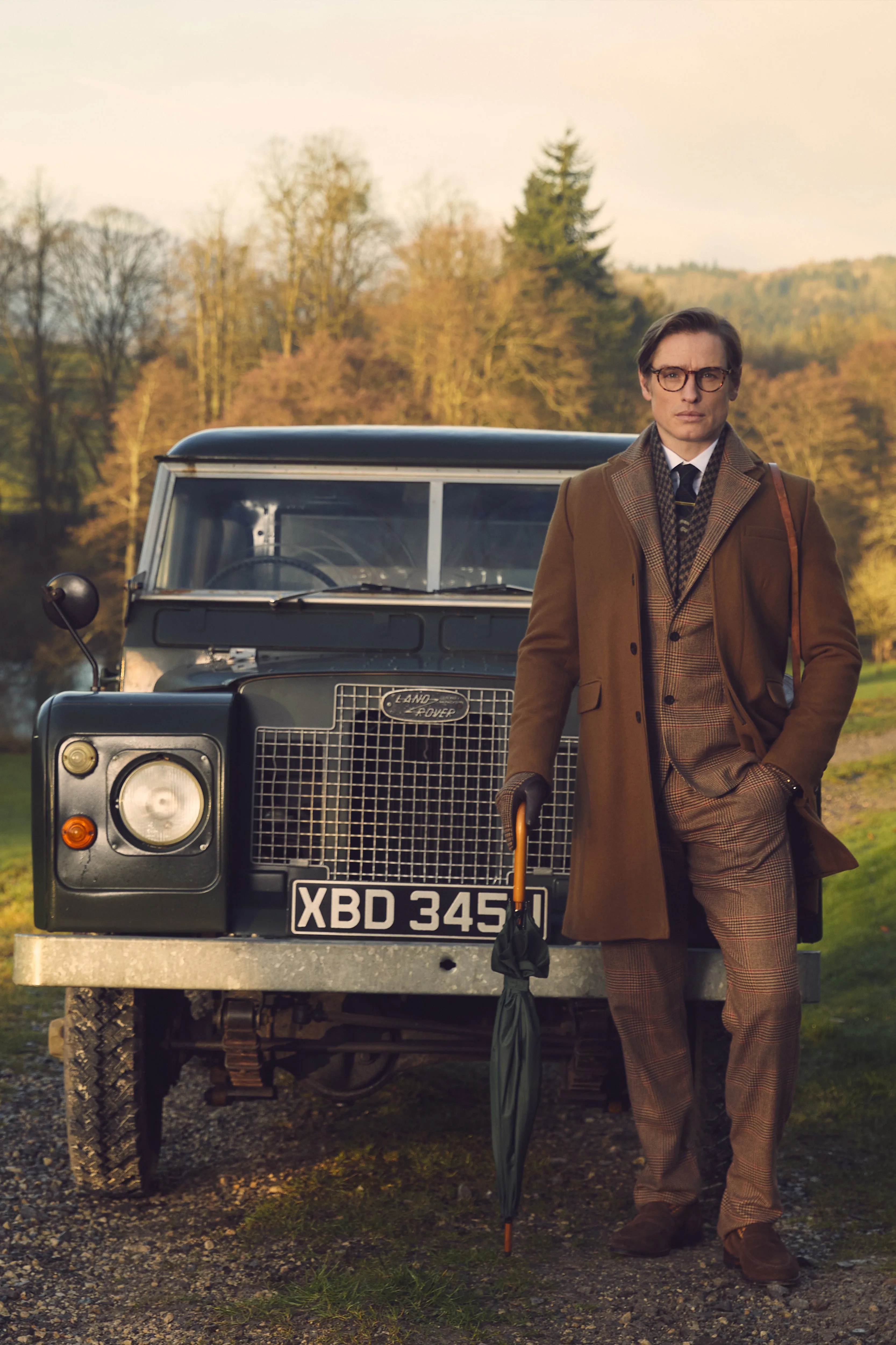 The Classic Trouser (Clarence Check Merlot) sold by Holland Cooper product image thumbnail 2