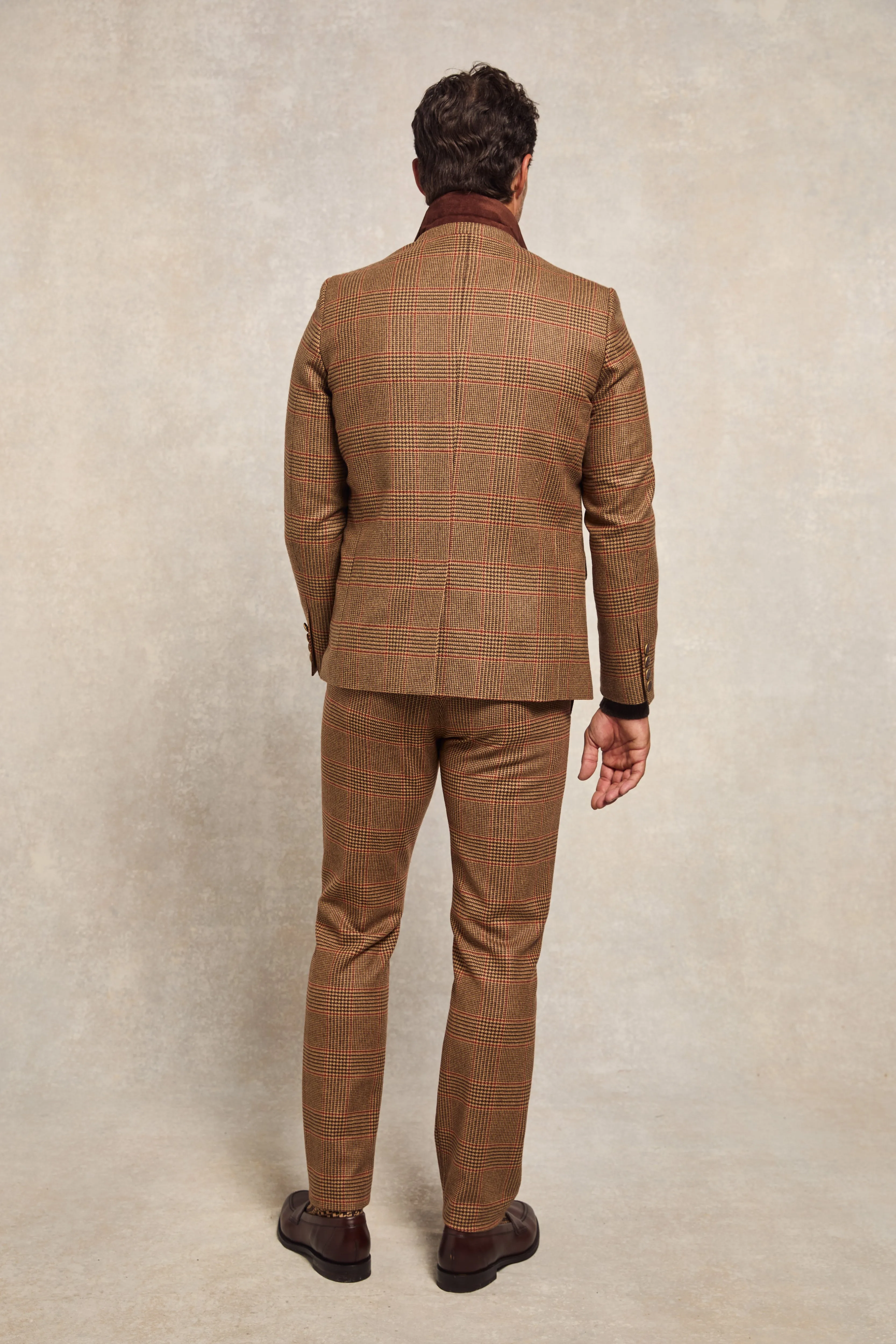 The Single Breasted Blazer (Clarence Check Merlot) sold by Holland Cooper product image thumbnail 5