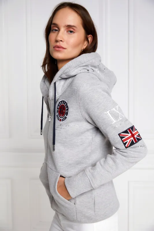 Team Hoodie (Grey Marl) made by Holland Cooper