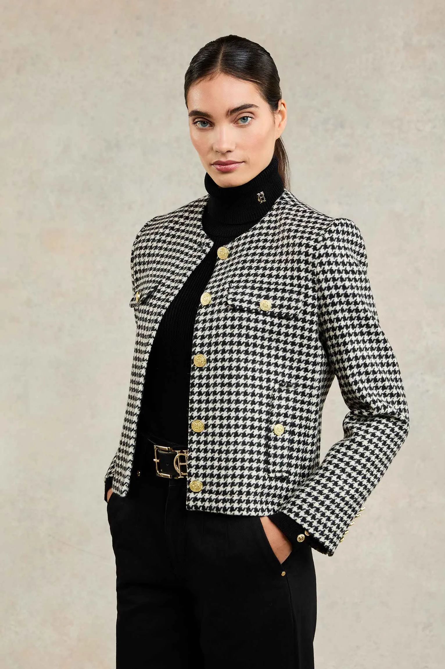 Chelsea Jacket (Houndstooth) sold by Holland Cooper product image thumbnail 3