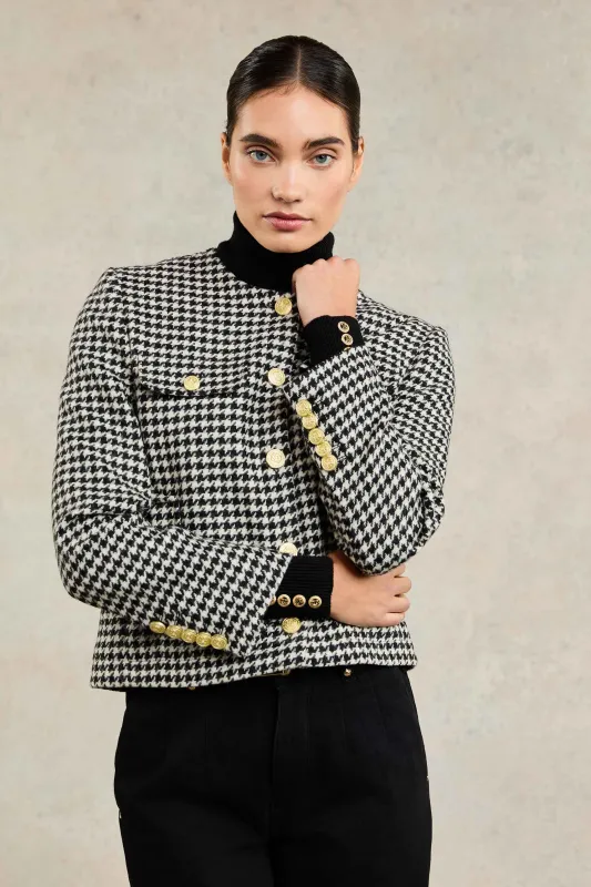 Chelsea Jacket (Houndstooth) made by Holland Cooper