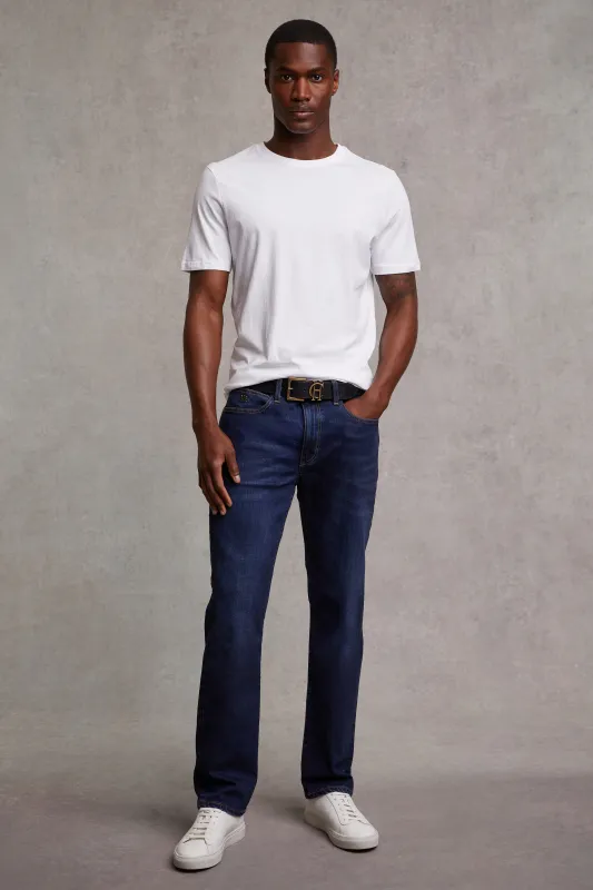 Classic Straight Jean (Washed Indigo) made by Holland Cooper