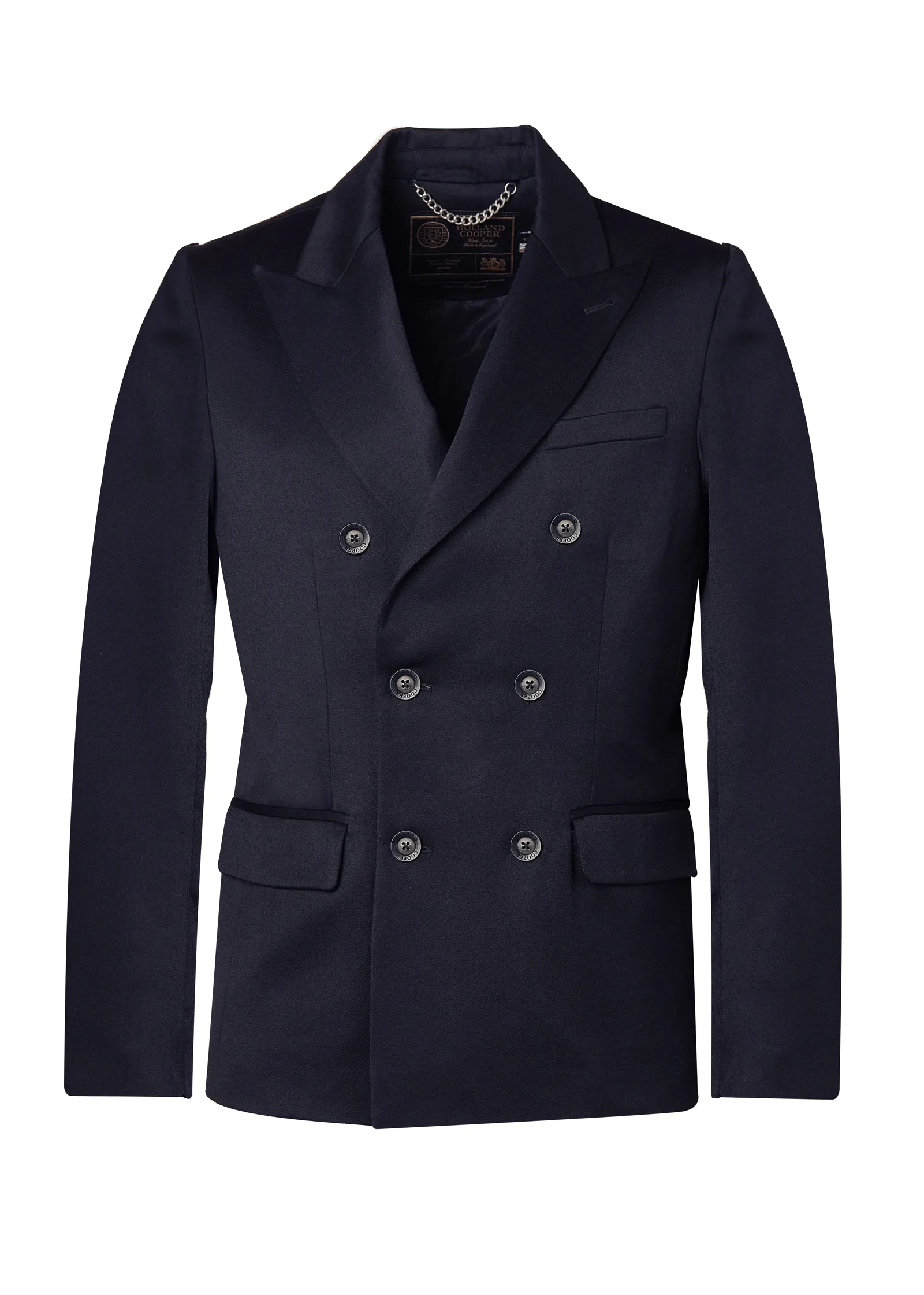 The Double Breasted Blazer (Navy Barathea) sold by Holland Cooper product image thumbnail 4