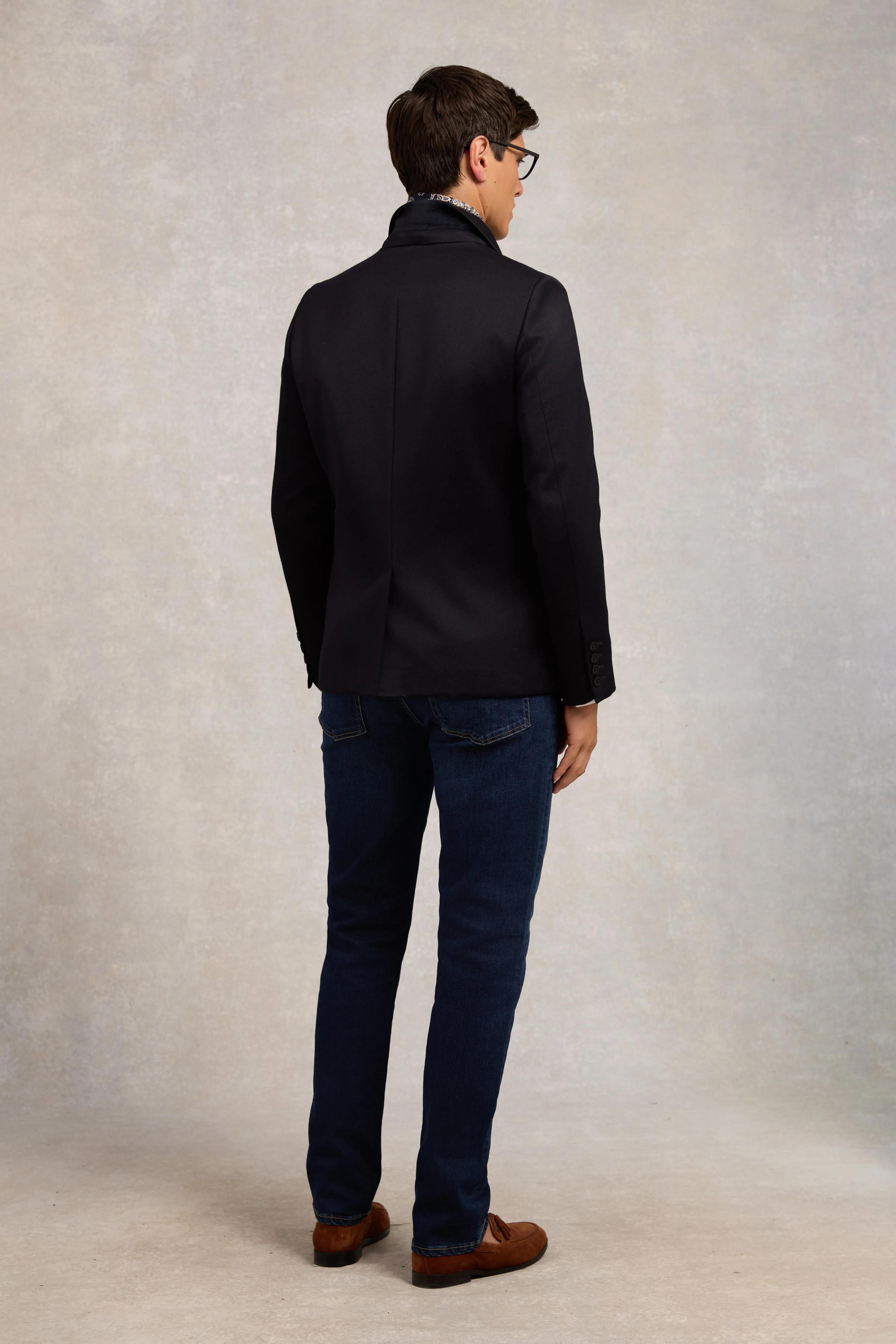 The Double Breasted Blazer (Navy Barathea) sold by Holland Cooper product image thumbnail 5
