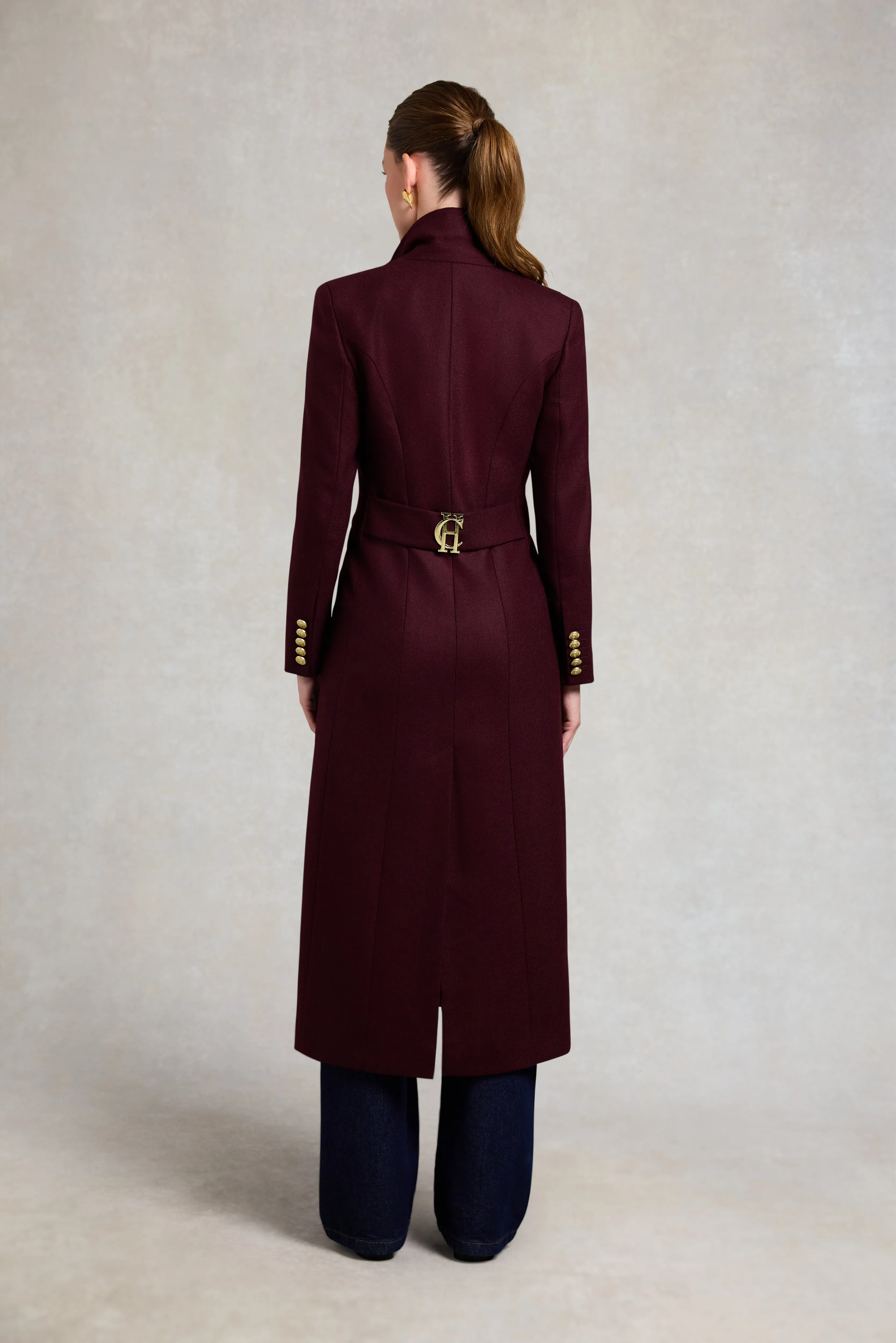 Full Length Regency Coat (Mulberry) sold by Holland Cooper product image thumbnail 2