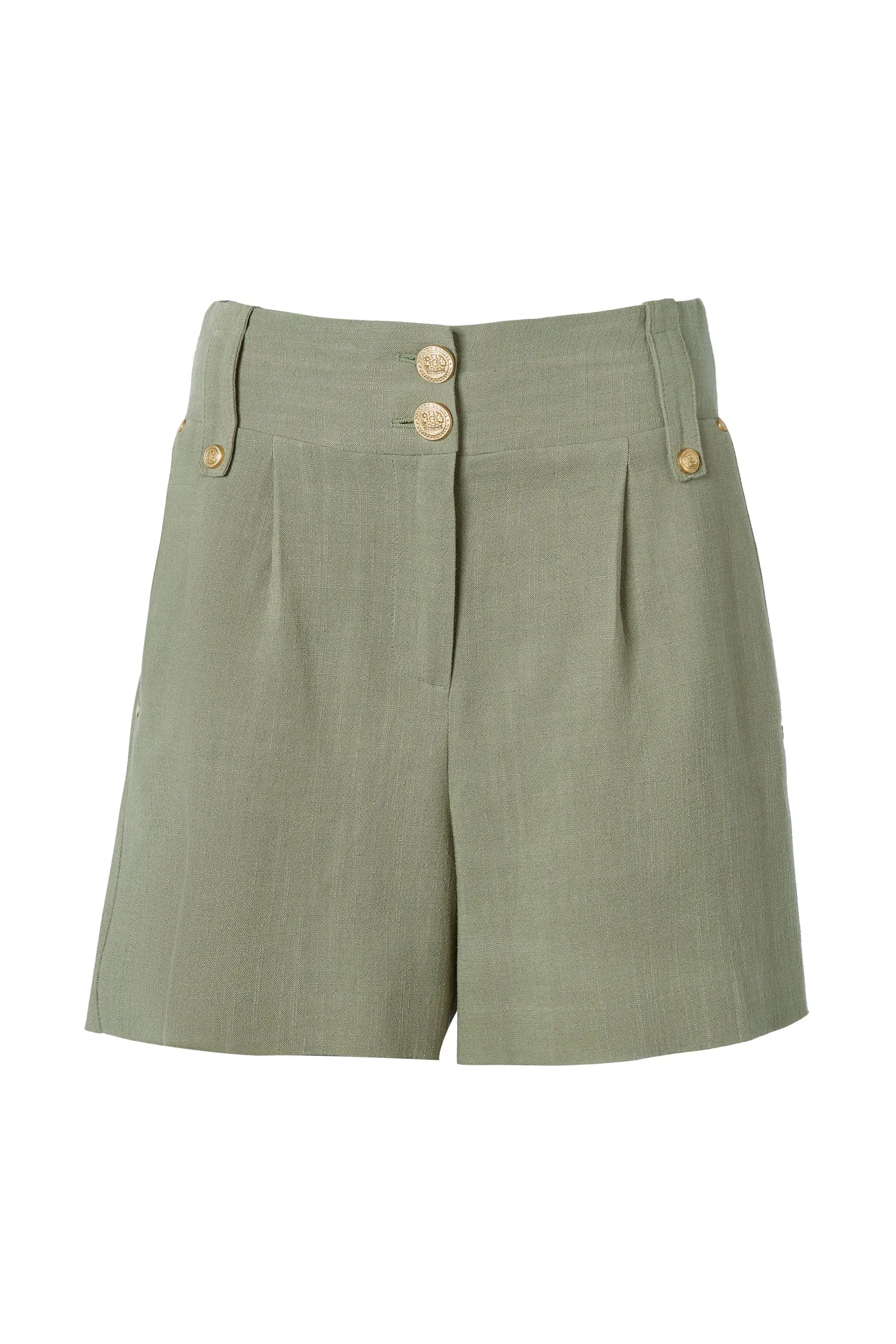 Tailored Short (Sage Linen) sold by Holland Cooper product image thumbnail 4