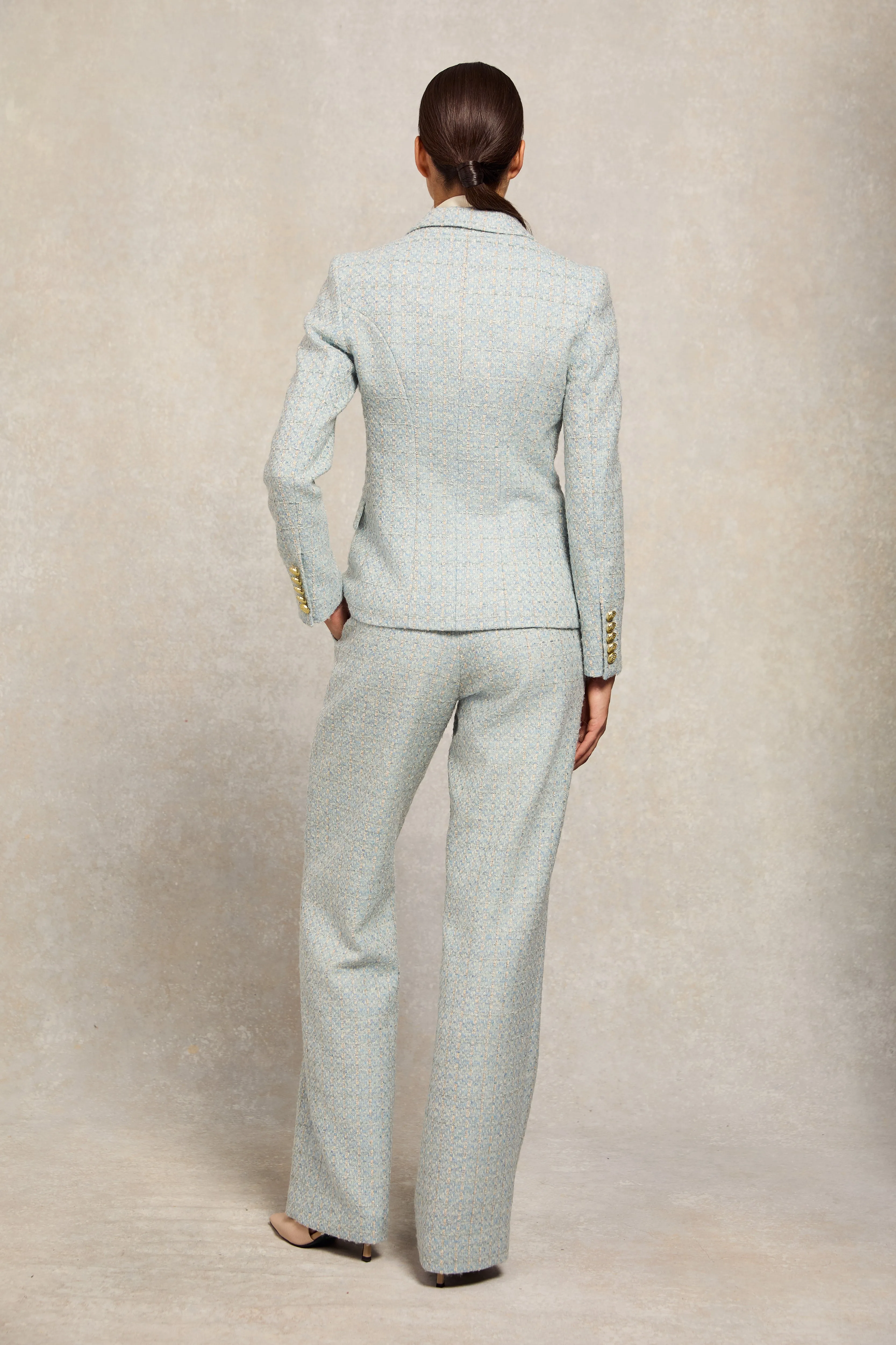 Knightsbridge Blazer (Sky Blue Boucle) sold by Holland Cooper product image thumbnail 5