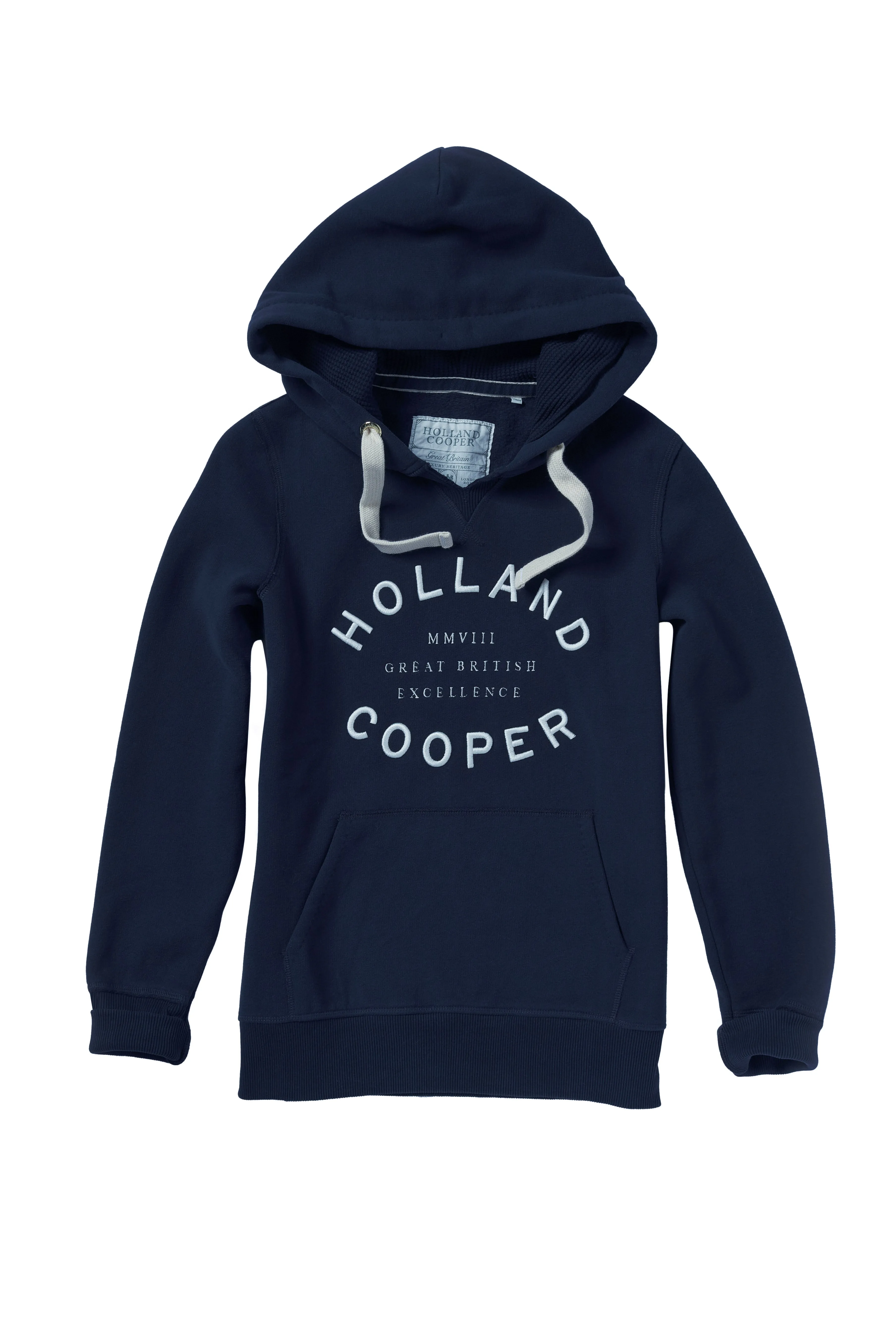 Varsity Hoodie (Ink Navy) sold by Holland Cooper product image thumbnail 5