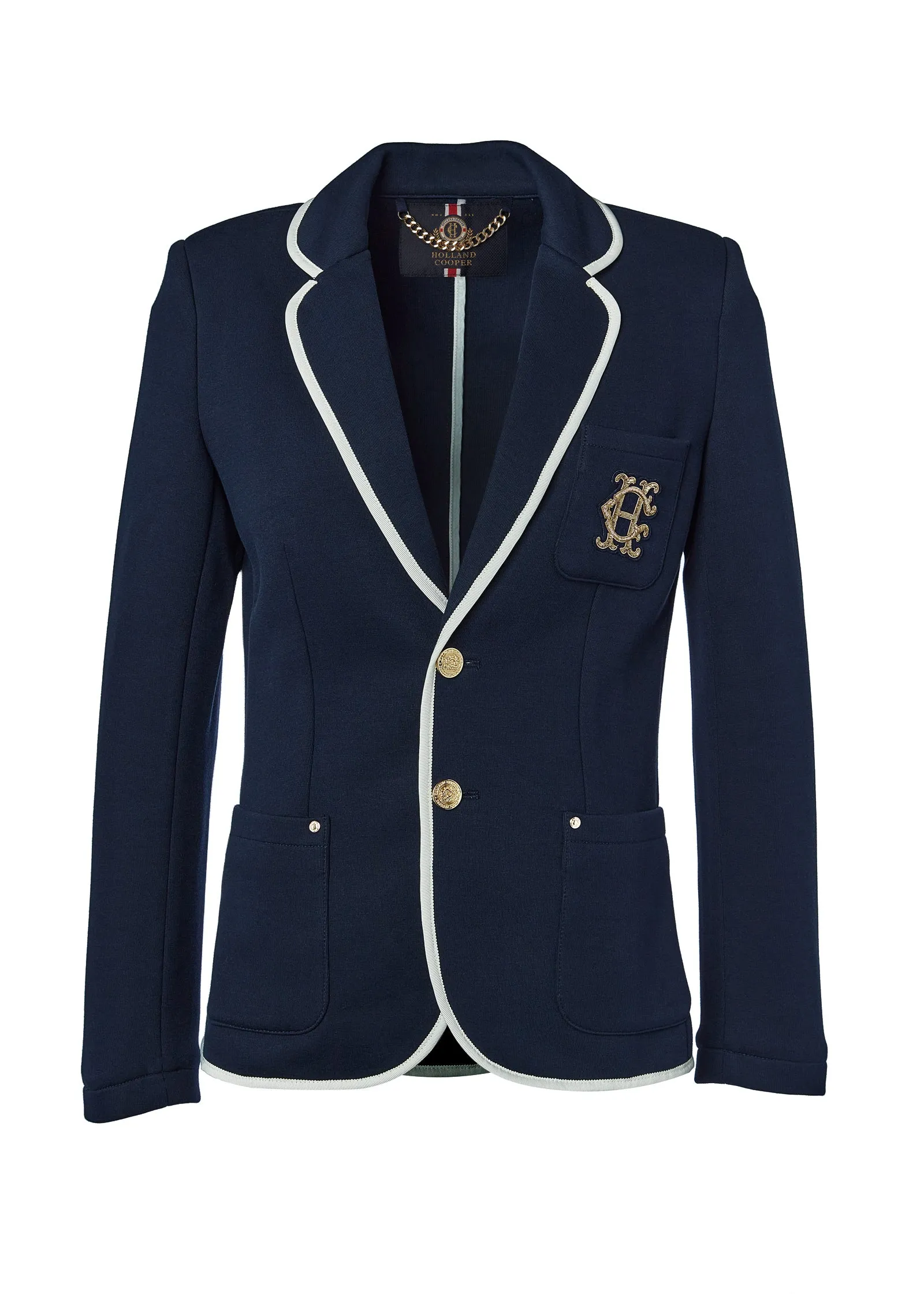 Henley Blazer (Ink Navy) sold by Holland Cooper product image thumbnail 4