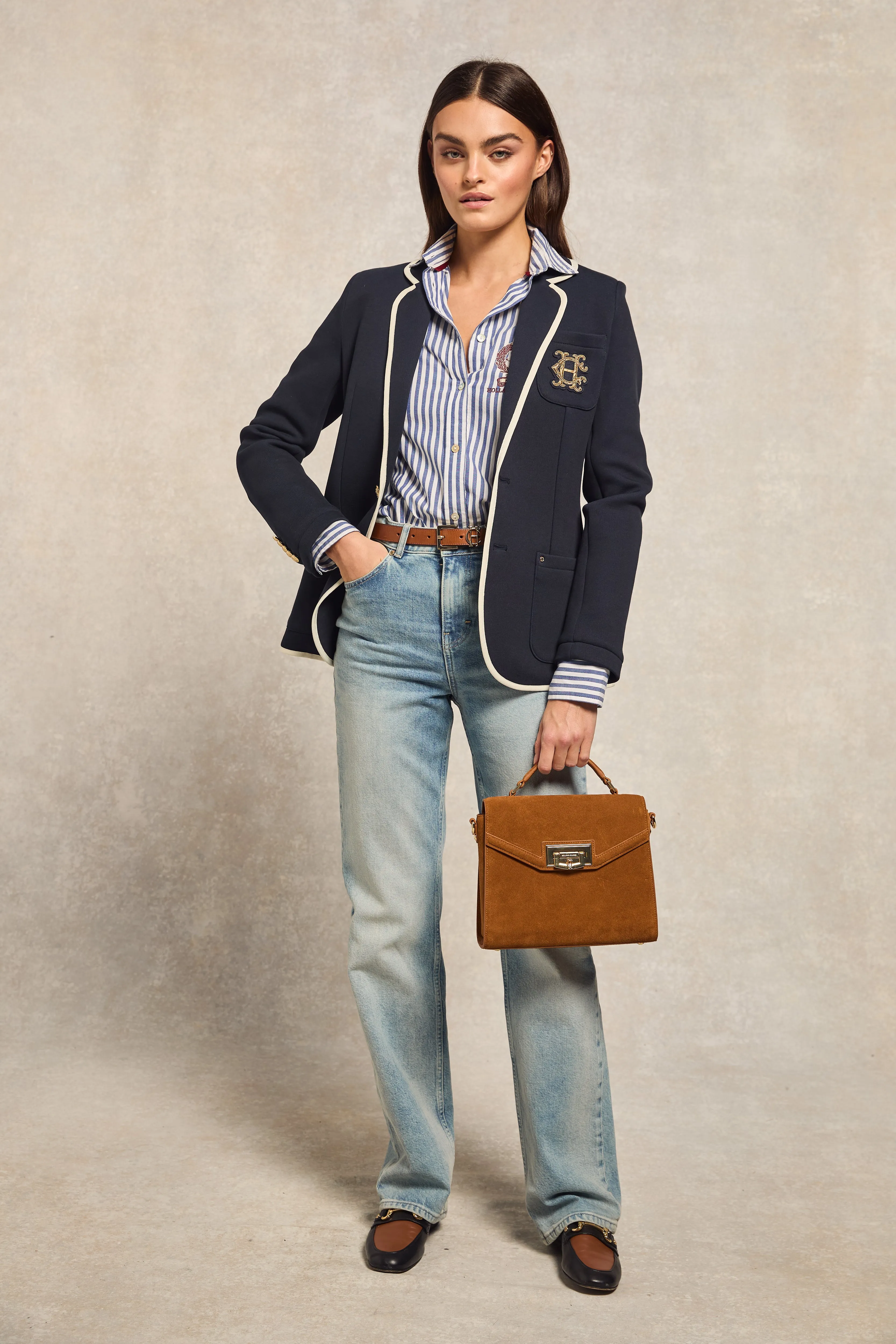 Henley Blazer (Ink Navy) sold by Holland Cooper product image thumbnail 3