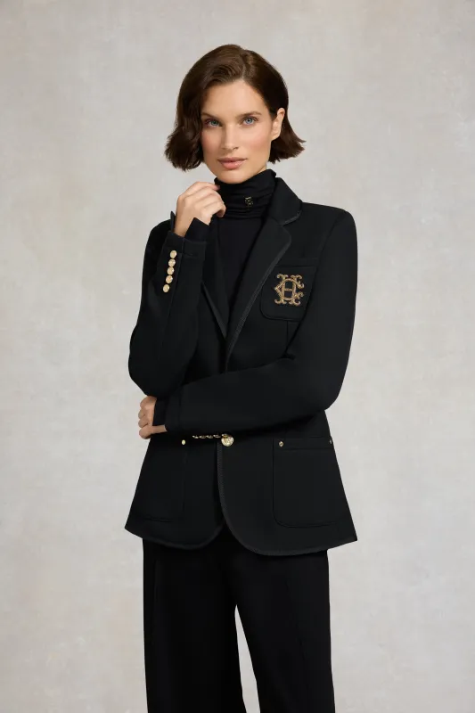 Henley Blazer (Black Black) made by Holland Cooper