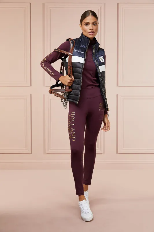 Sport Legging (Mulberry) made by Holland Cooper