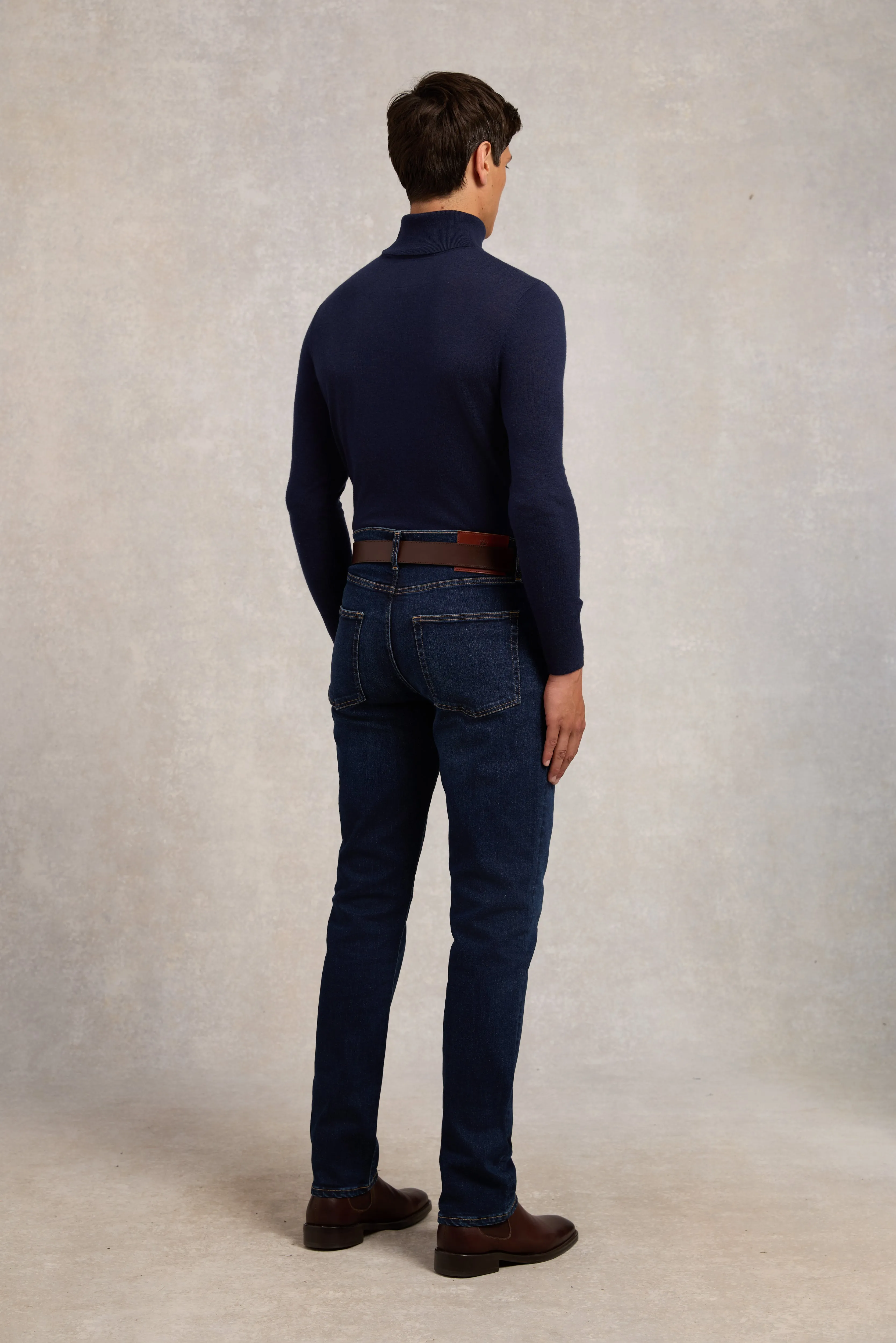 Fine Roll Neck Knit (Navy) sold by Holland Cooper product image thumbnail 5