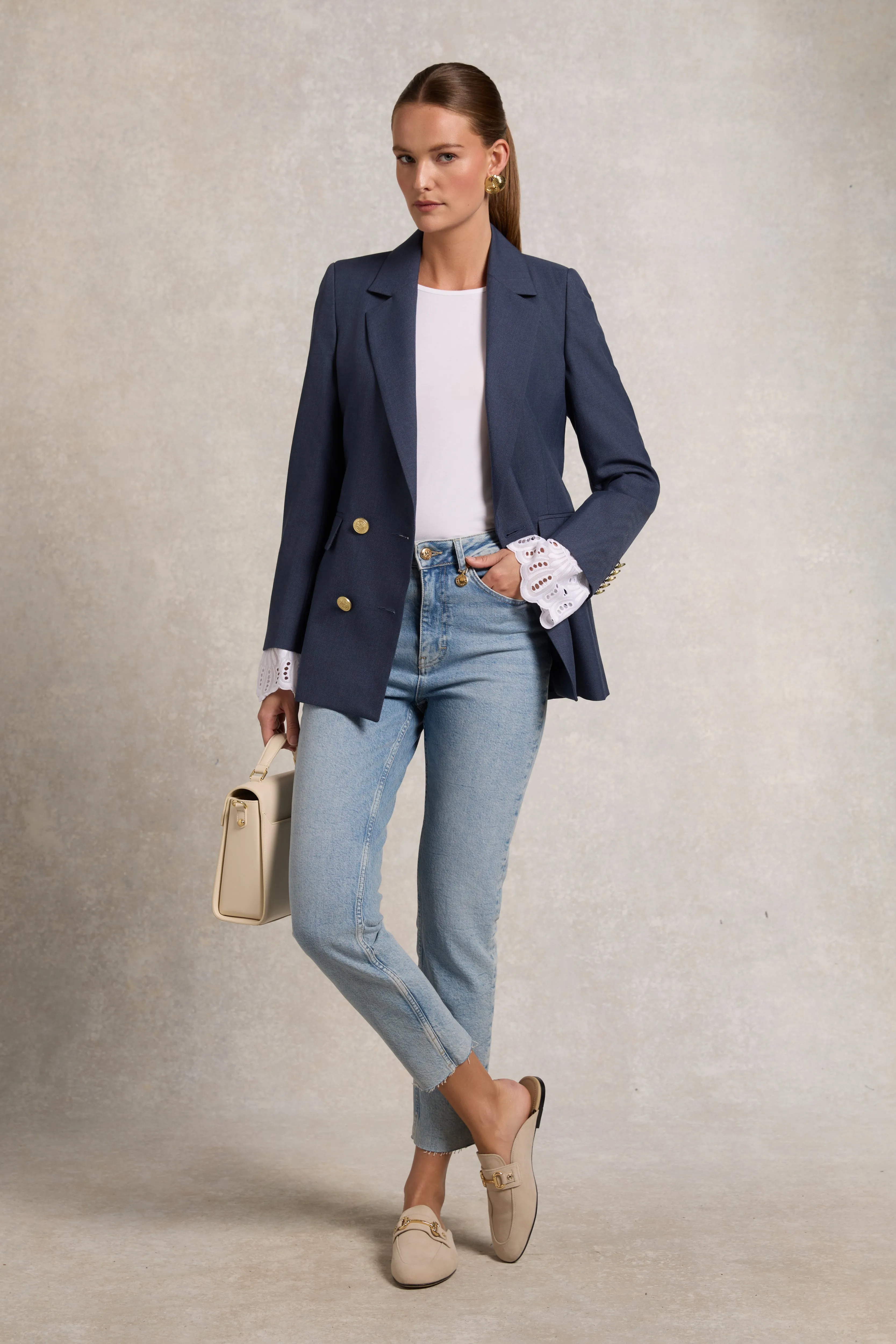 High Rise Slim Jean (Vintage Indigo) sold by Holland Cooper product image thumbnail 5