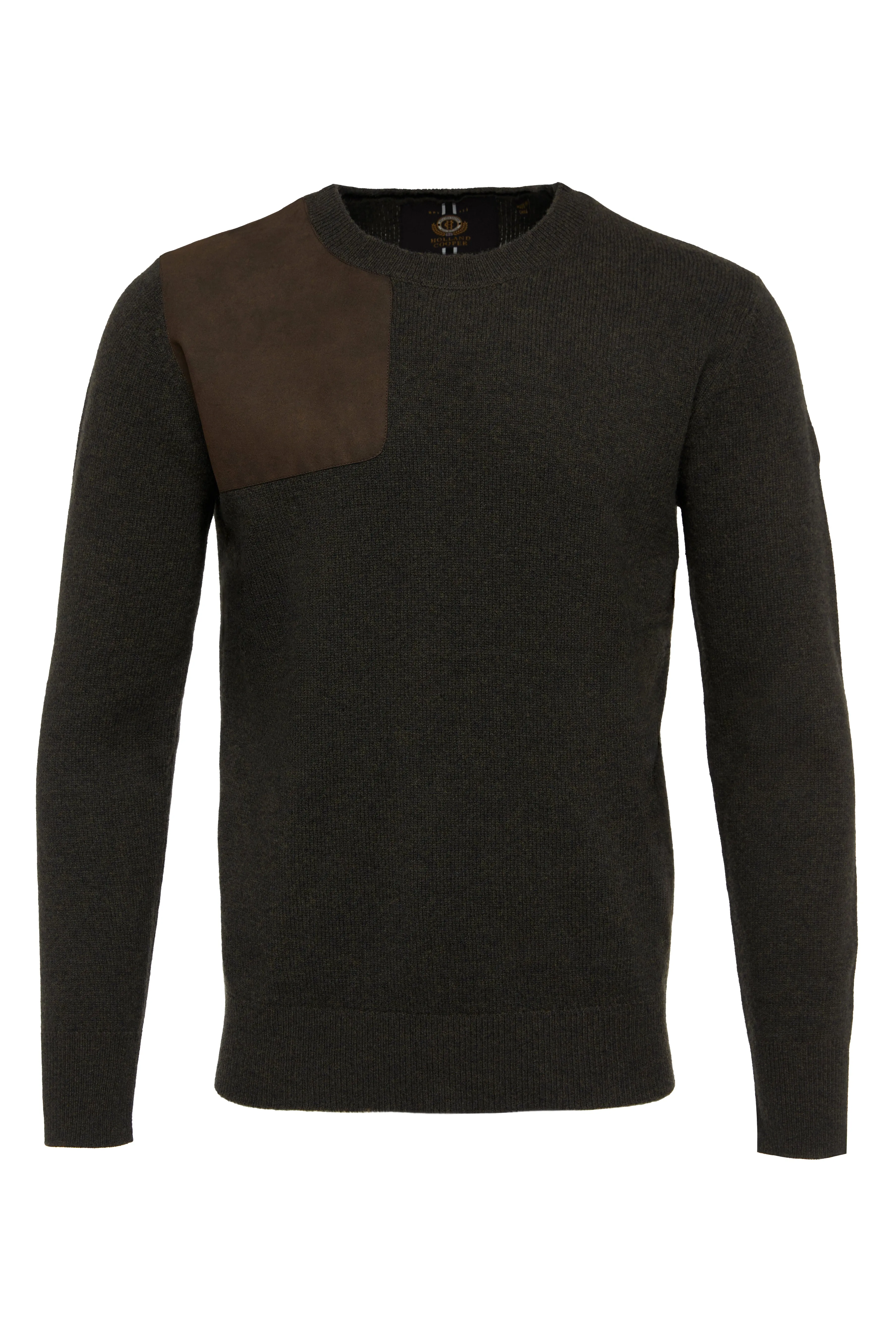 Country Crew Neck Knit (Moss) sold by Holland Cooper product image thumbnail 4