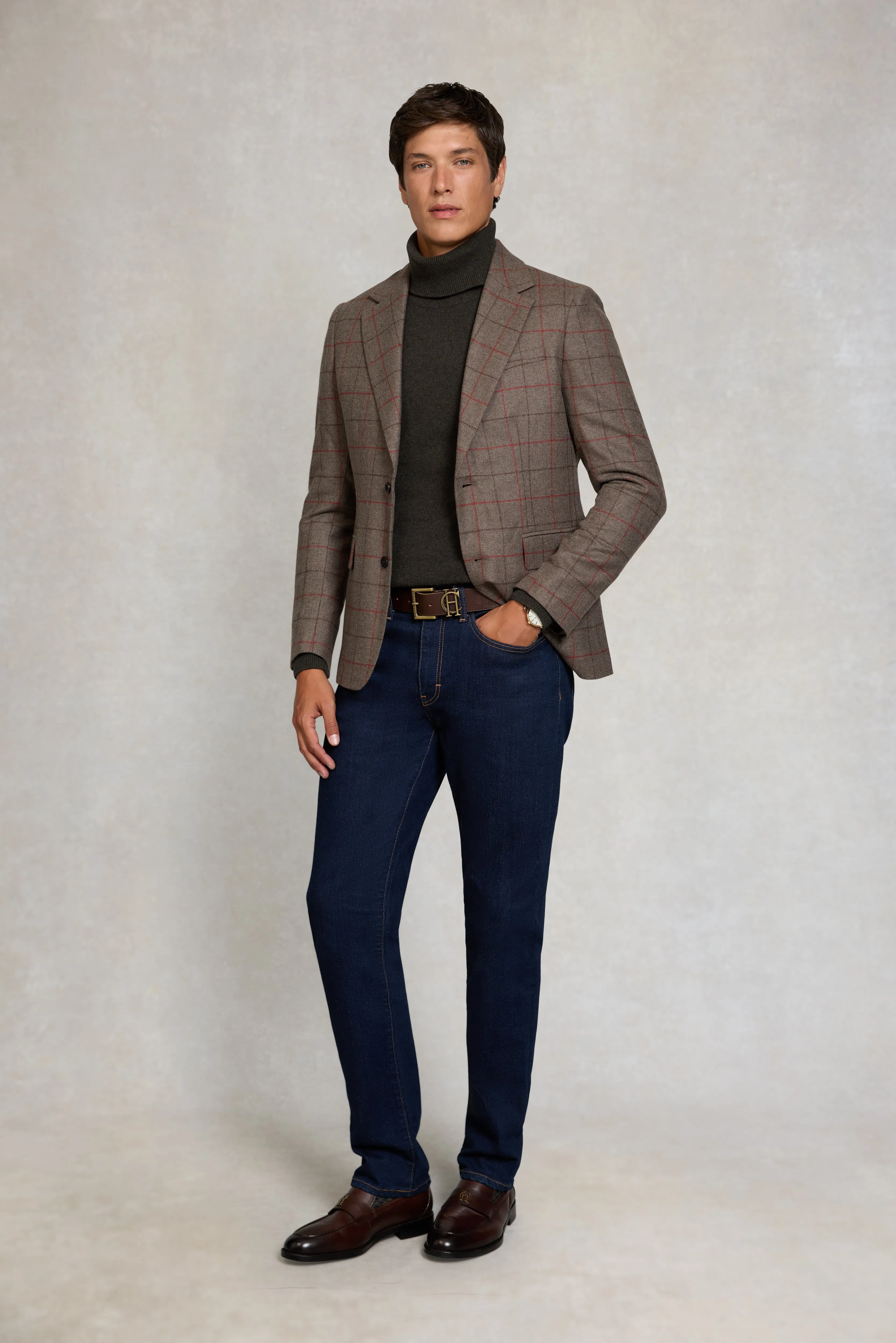 Byron Roll Neck Knit (Moss) sold by Holland Cooper product image thumbnail 3