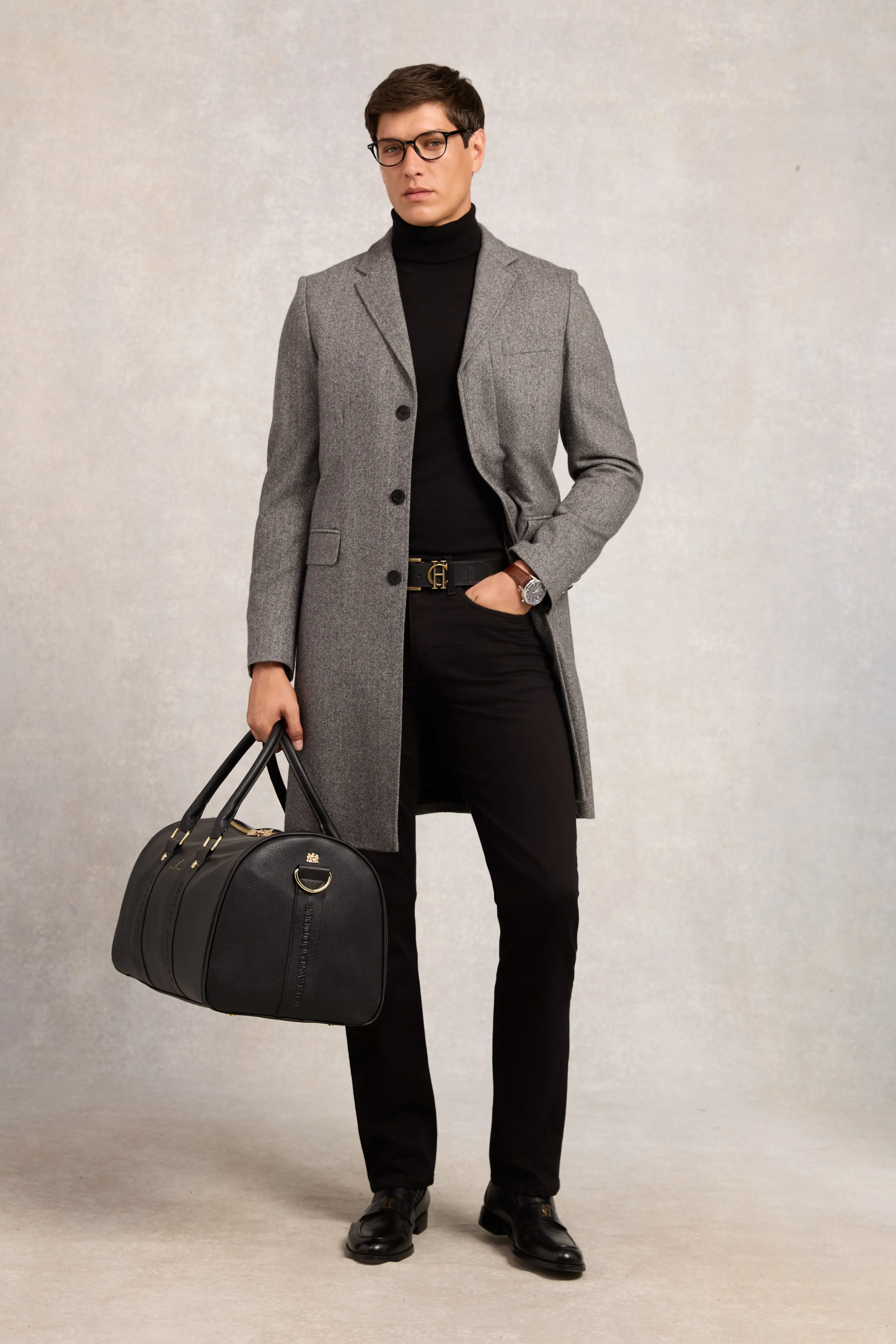 Byron Roll Neck Knit (Black) sold by Holland Cooper product image thumbnail 2