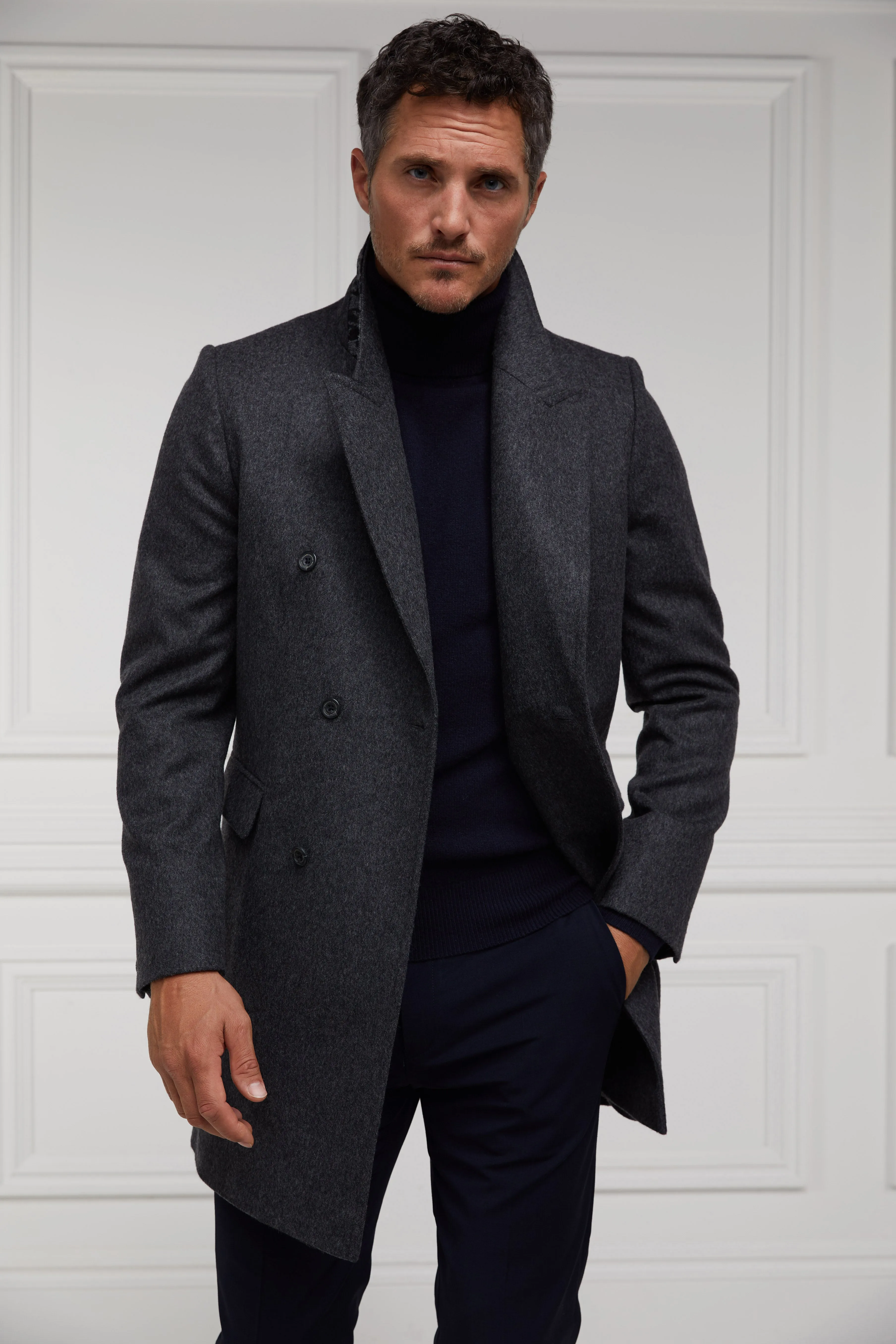 Byron Roll Neck Knit (Navy) sold by Holland Cooper product image thumbnail 2