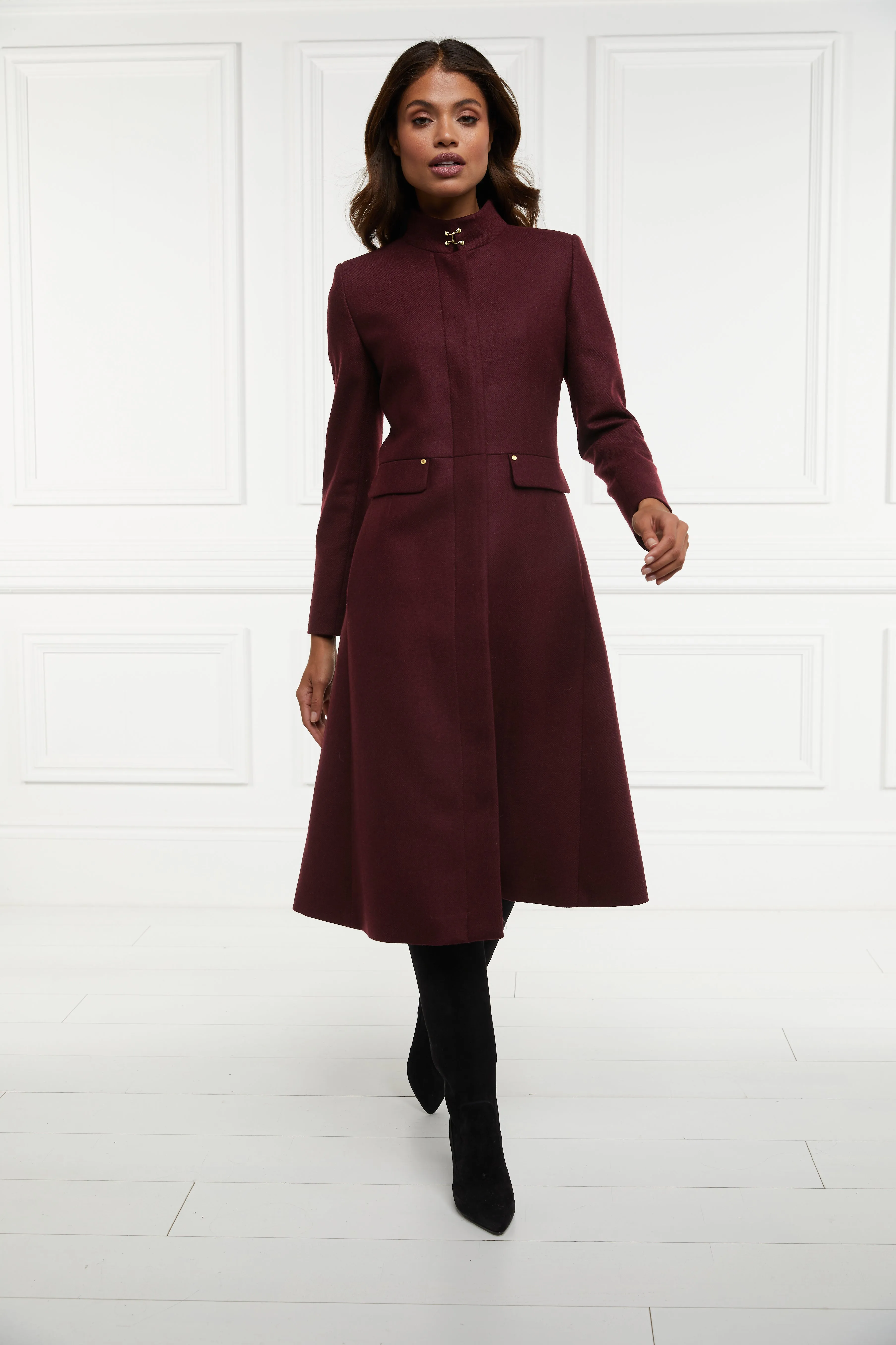Dowdeswell Coat (Mulberry) sold by Holland Cooper