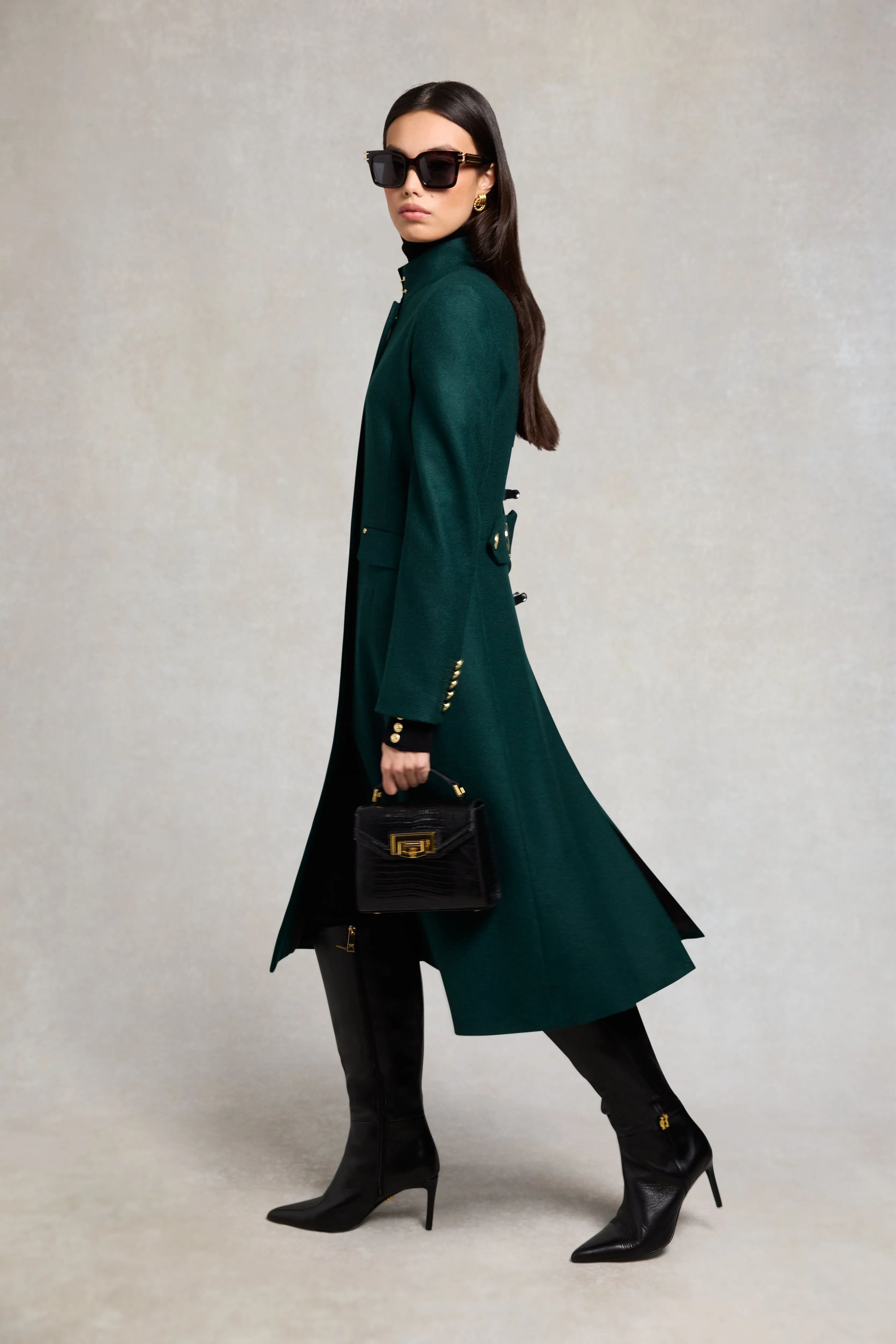 Dowdeswell Coat (Emerald) sold by Holland Cooper product image thumbnail 3