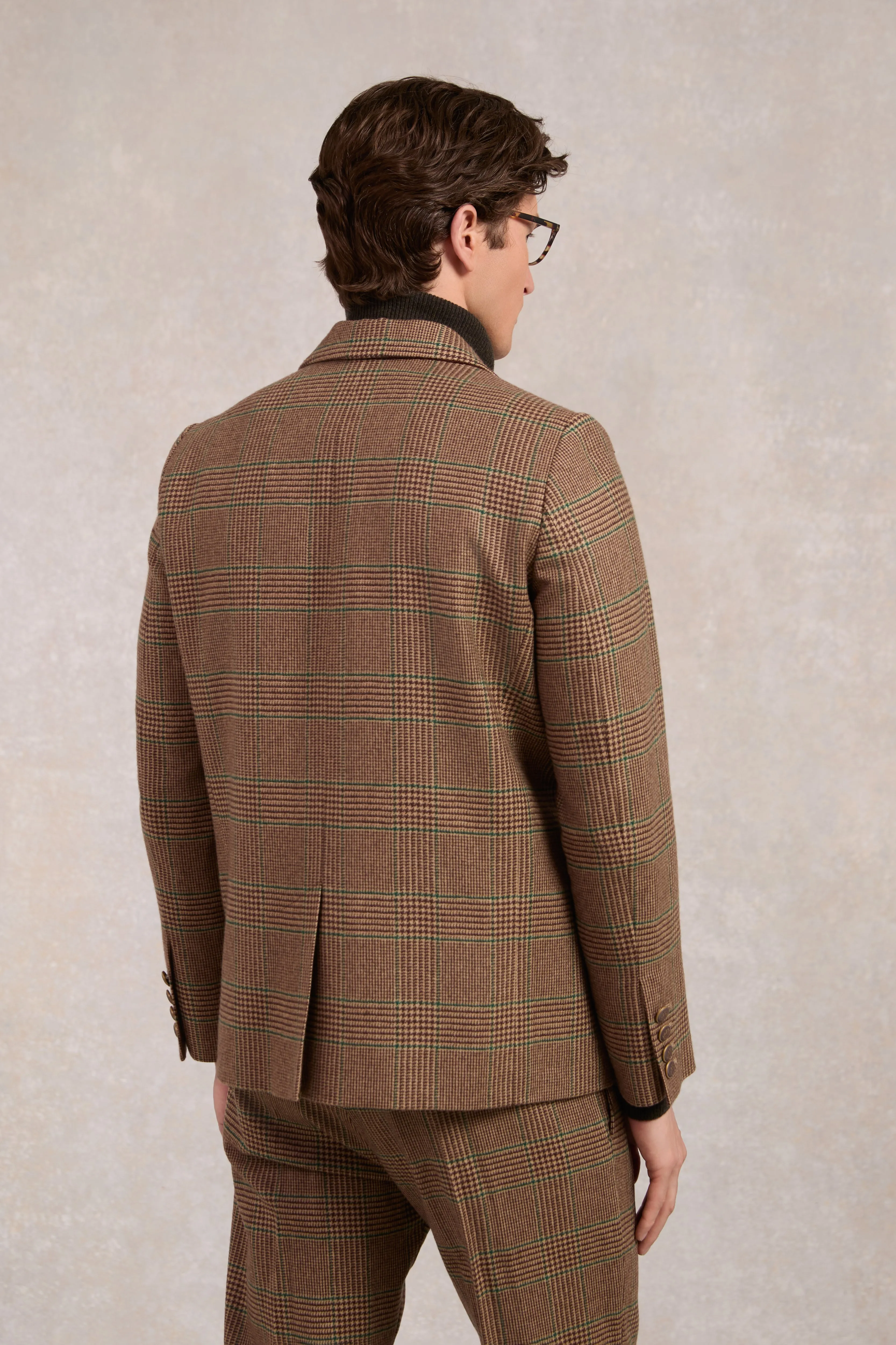 The Single Breasted Blazer (Clarence Check Forest) sold by Holland Cooper product image thumbnail 3