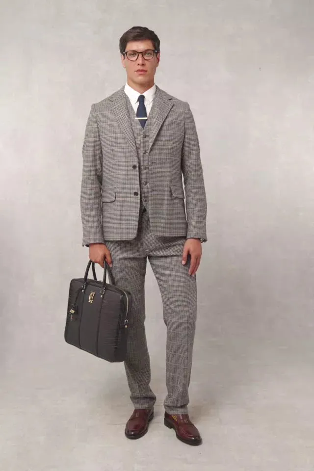 The Single Breasted Blazer (Prince of Wales Navy) sold by Holland Cooper product image thumbnail 5