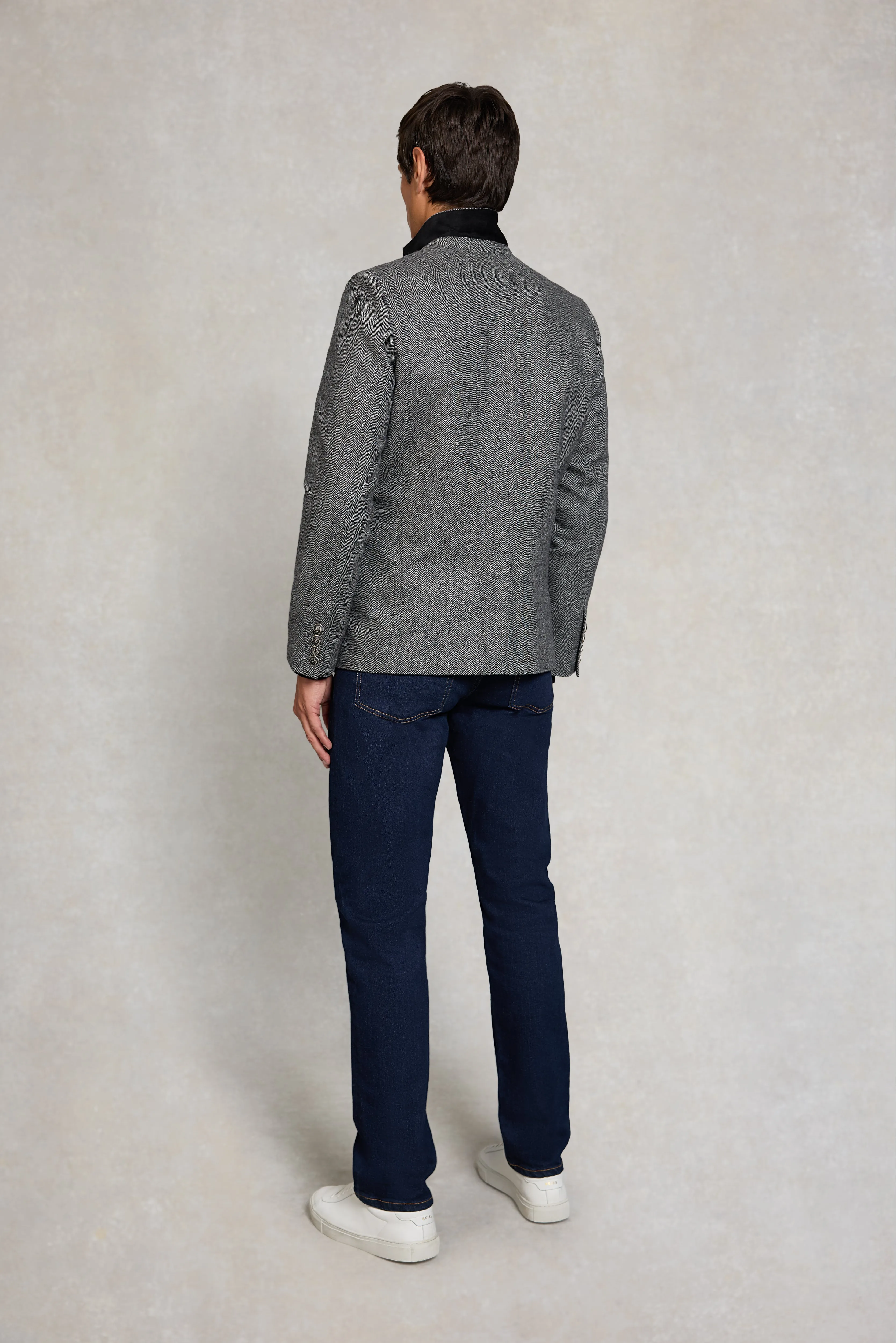 The Single Breasted Blazer (Mono Herringbone) sold by Holland Cooper product image thumbnail 4