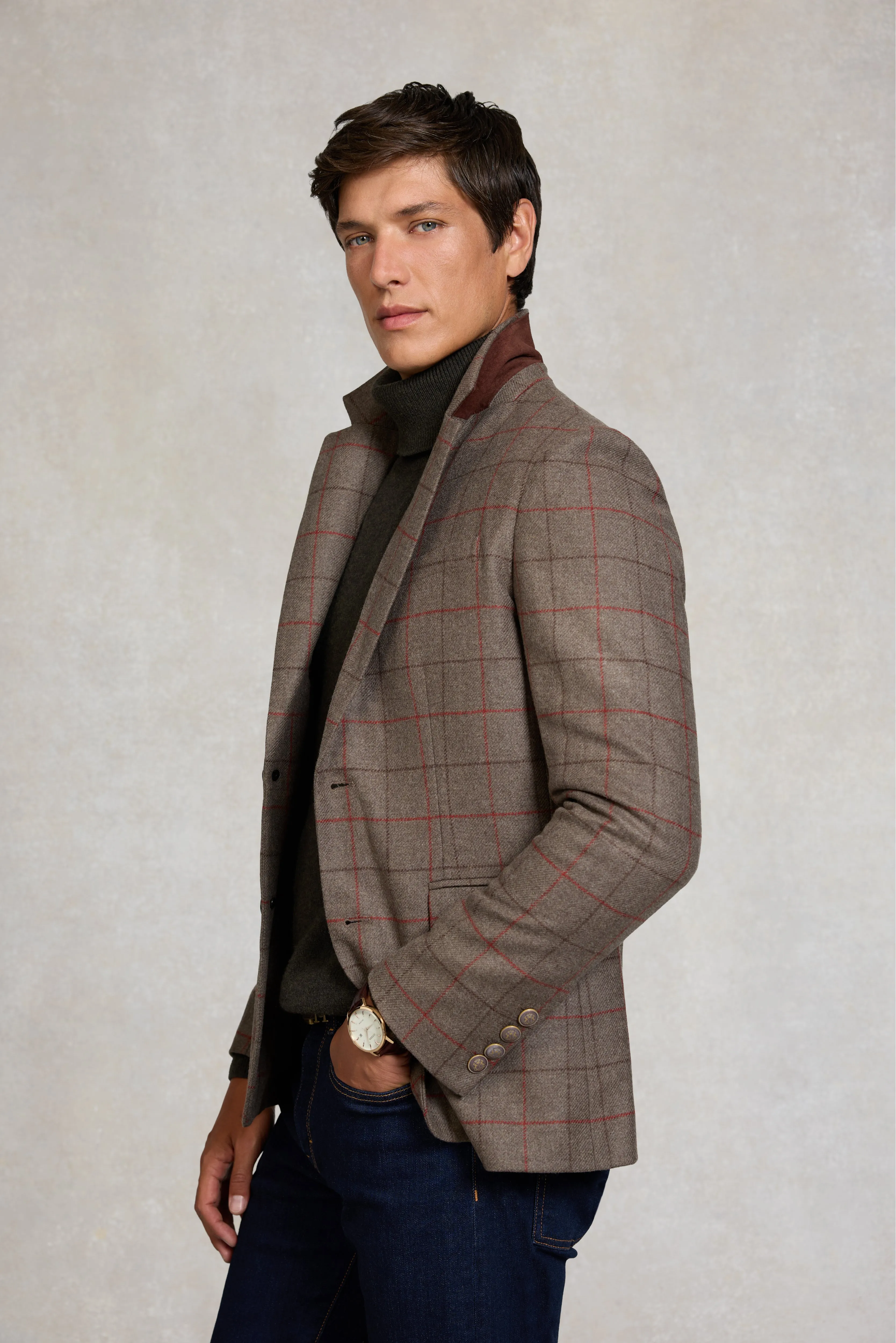 The Single Breasted Blazer (Hampton Check) sold by Holland Cooper product image thumbnail 2