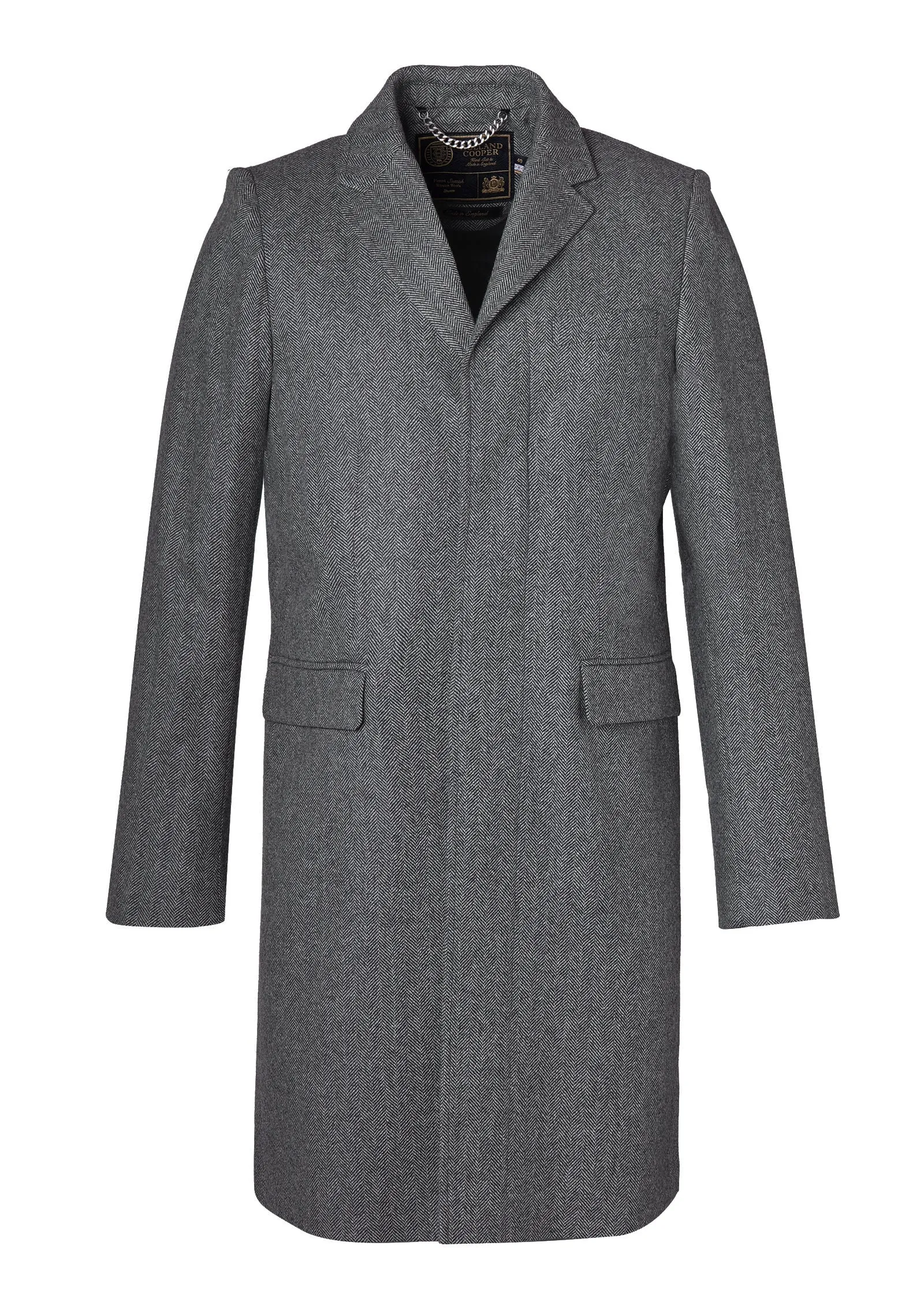 The Cheltenham Coat (Mono Herringbone) sold by Holland Cooper product image thumbnail 4