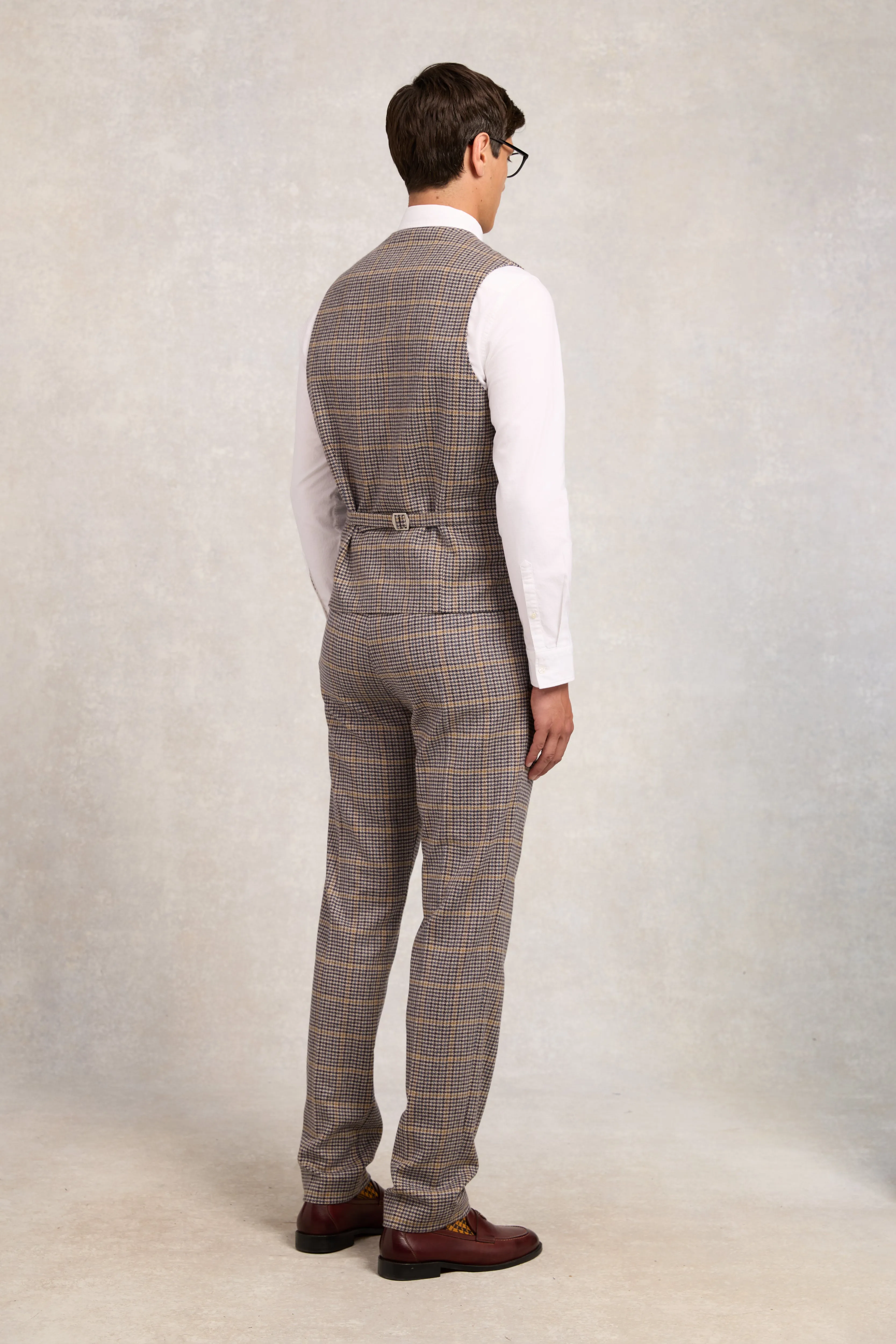 St James Waistcoat (Prince of Wales Navy) sold by Holland Cooper product image thumbnail 5