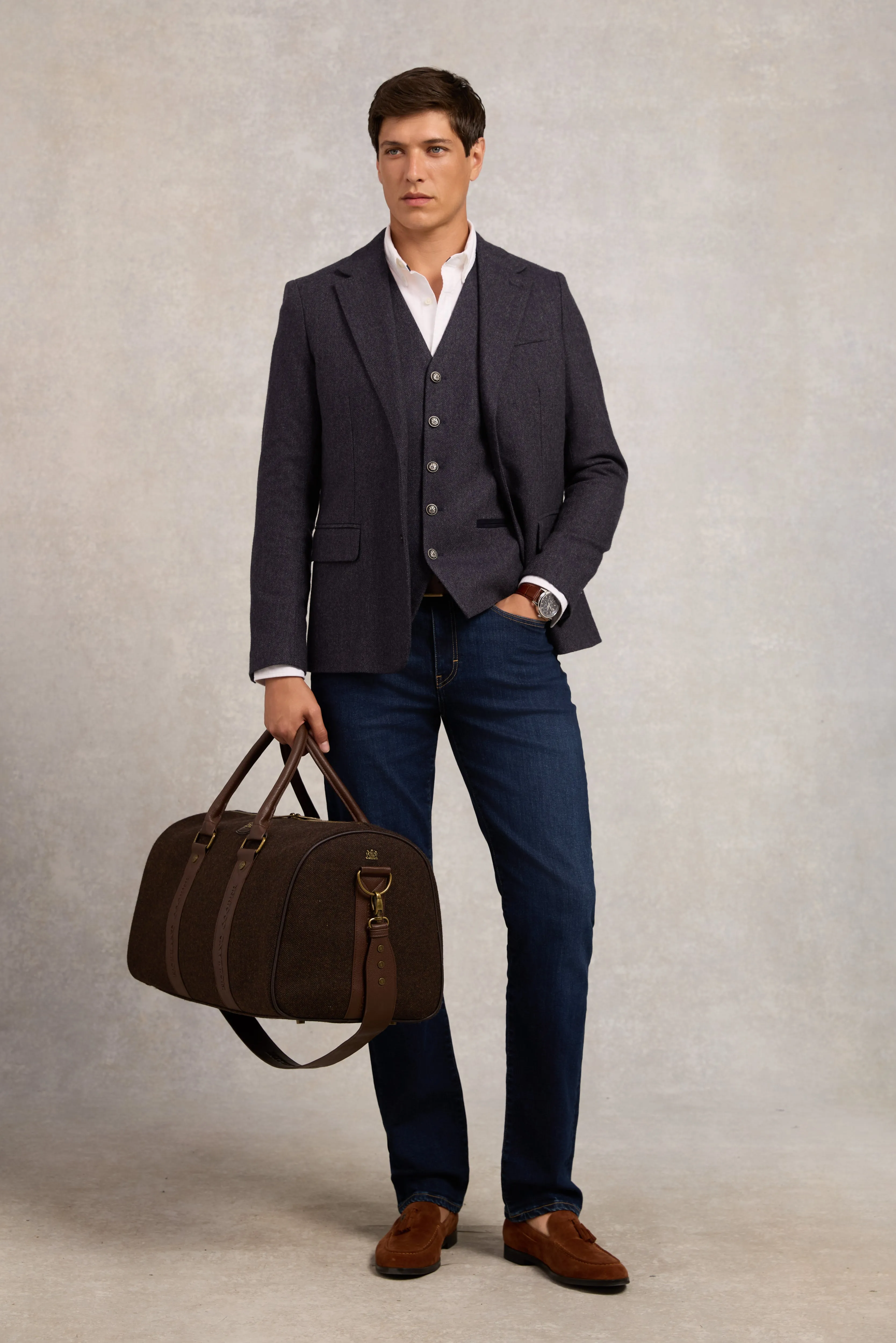 St James Waistcoat (Navy Duke) sold by Holland Cooper product image thumbnail 3