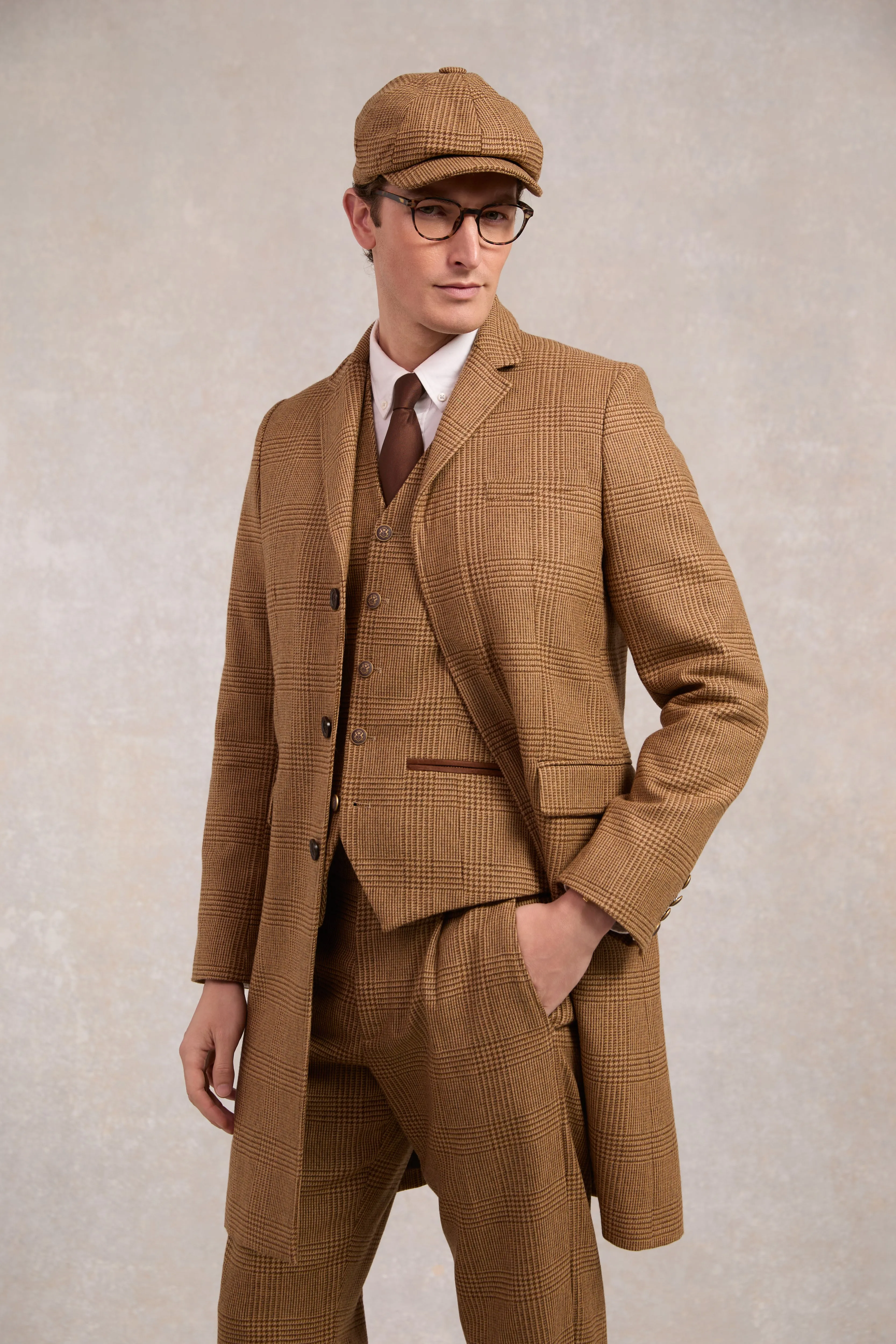 The Cheltenham Coat (Tawny) sold by Holland Cooper